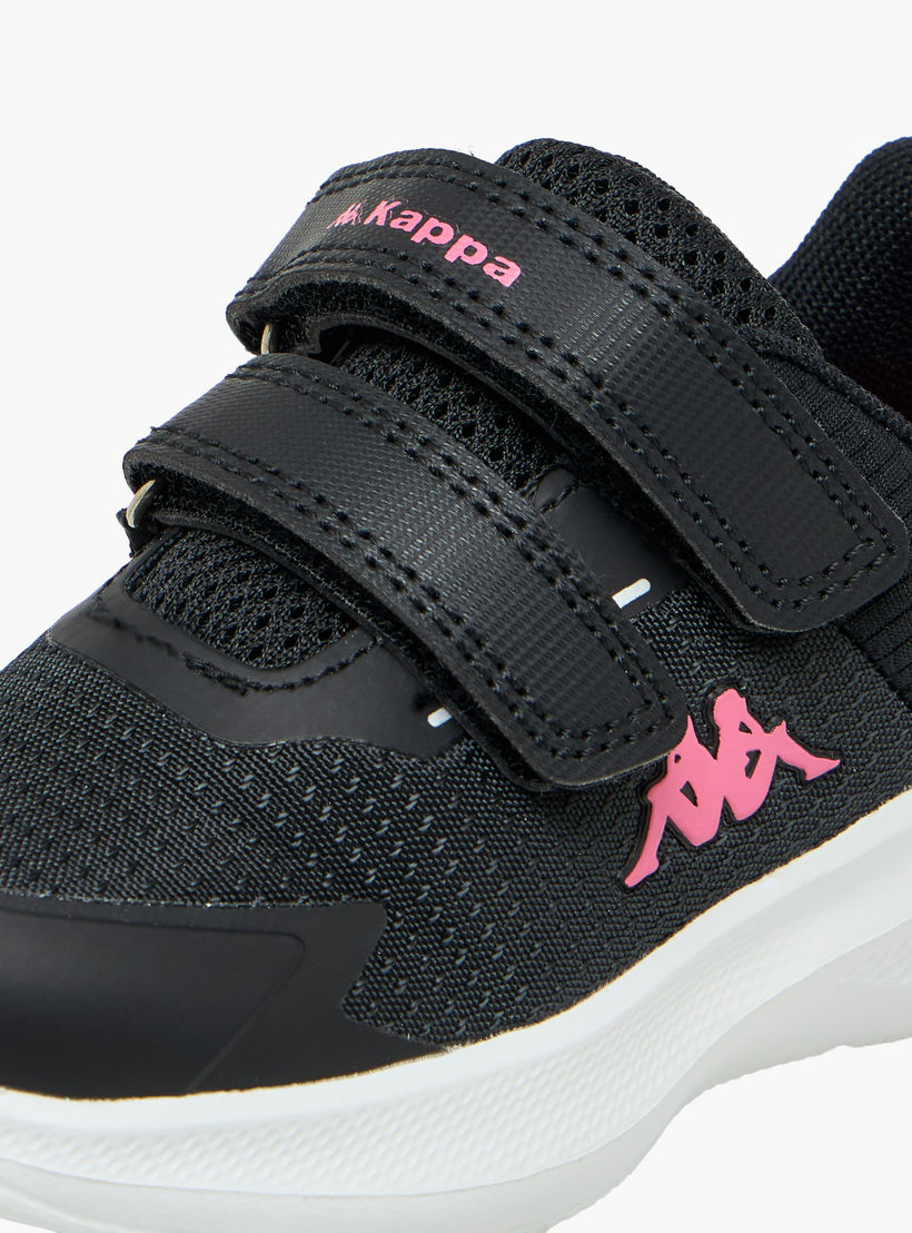 حذاء رياضي بشريط إغلاق لاصق وطبعات شعار للبنات من كابا-girls-shoes-sneakers-image-7