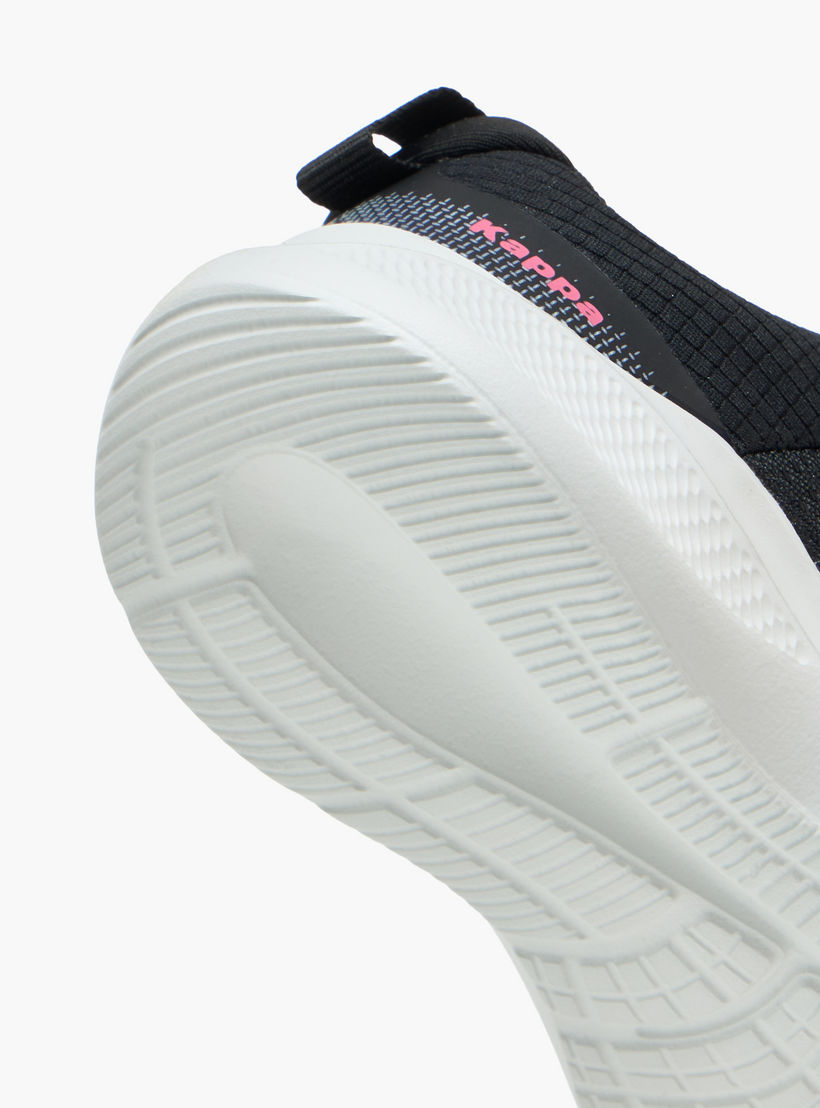 حذاء رياضي بشريط إغلاق لاصق وطبعات شعار للبنات من كابا-girls-shoes-sneakers-image-8