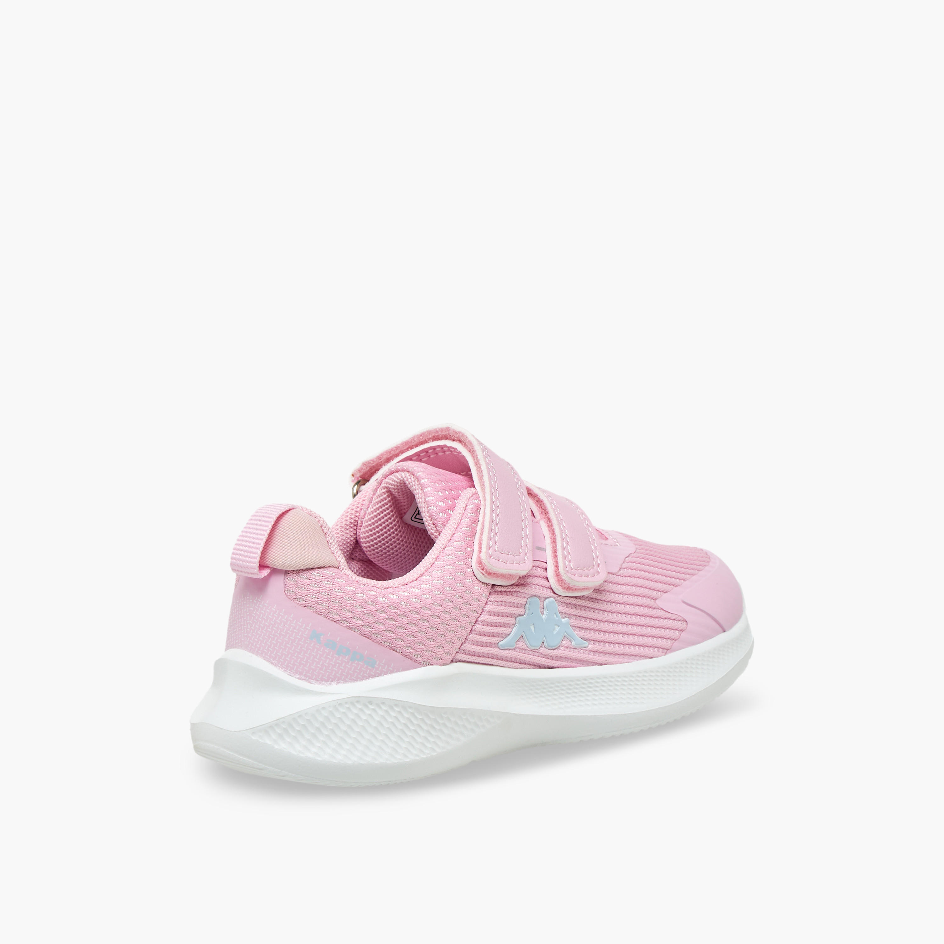حذاء رياضي بشريط إغلاق لاصق وطبعات شعار للبنات من كابا-girls-shoes-sneakers-image-3