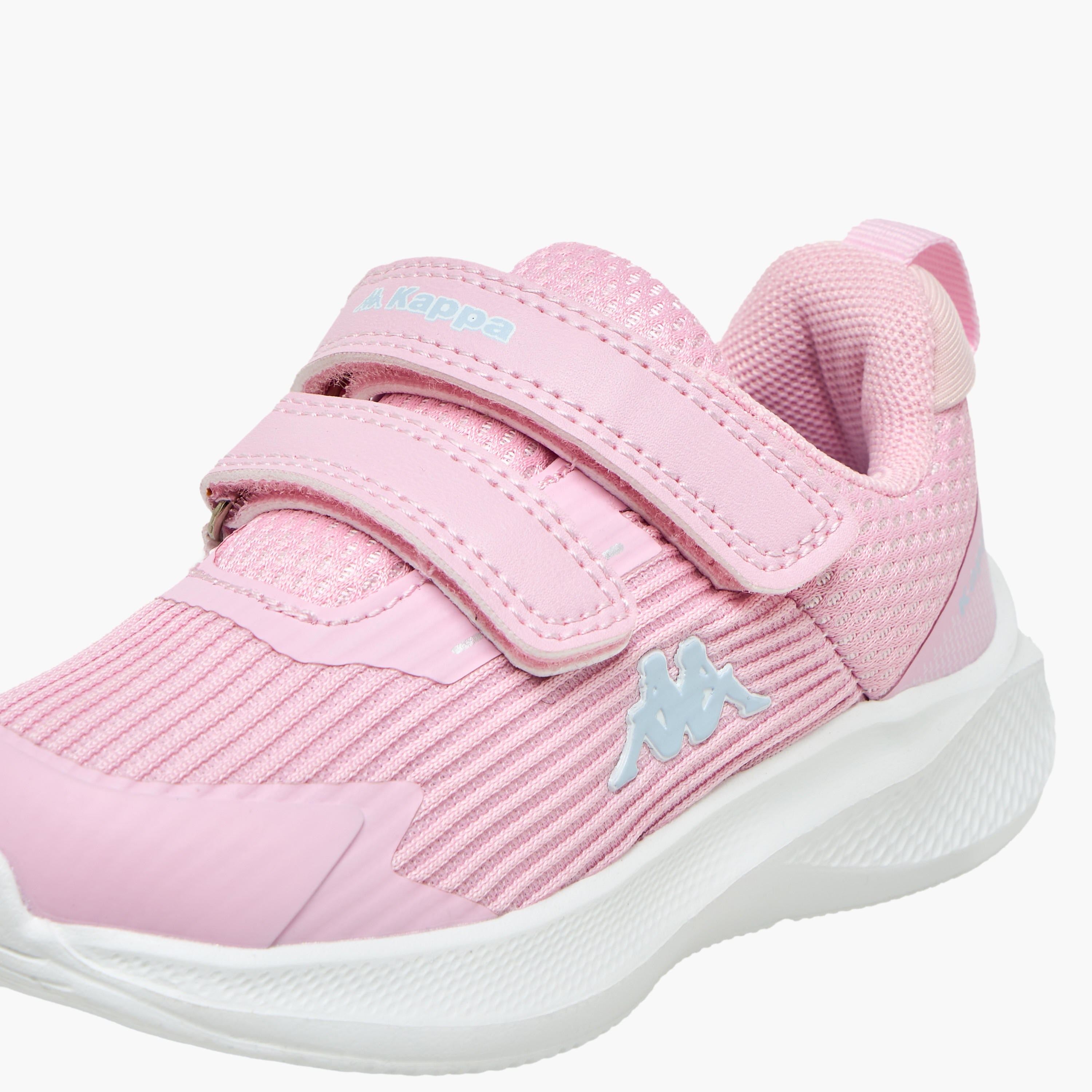 حذاء رياضي بشريط إغلاق لاصق وطبعات شعار للبنات من كابا-girls-shoes-sneakers-image-4