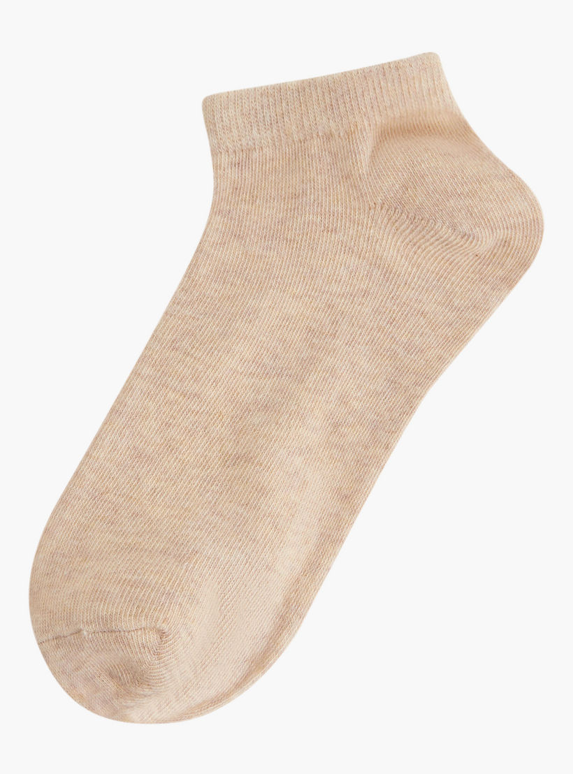 Flora Bella Pack of 5 Ankle Length Cotton Socks-women-socksandstockings-image-2