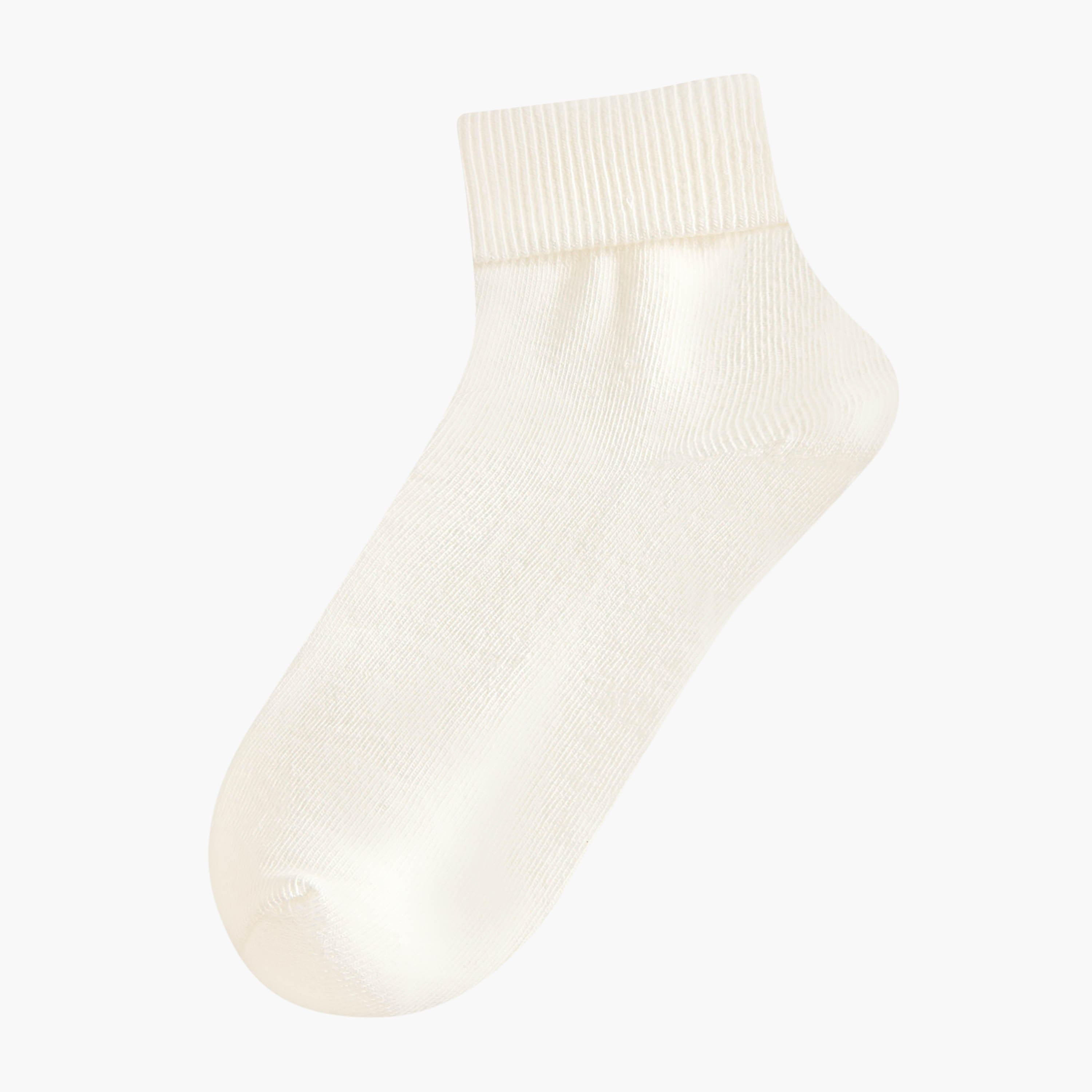 Pack of 3 Celeste Girls Socks with Lace Frill-girls-accessories-socks-image-2