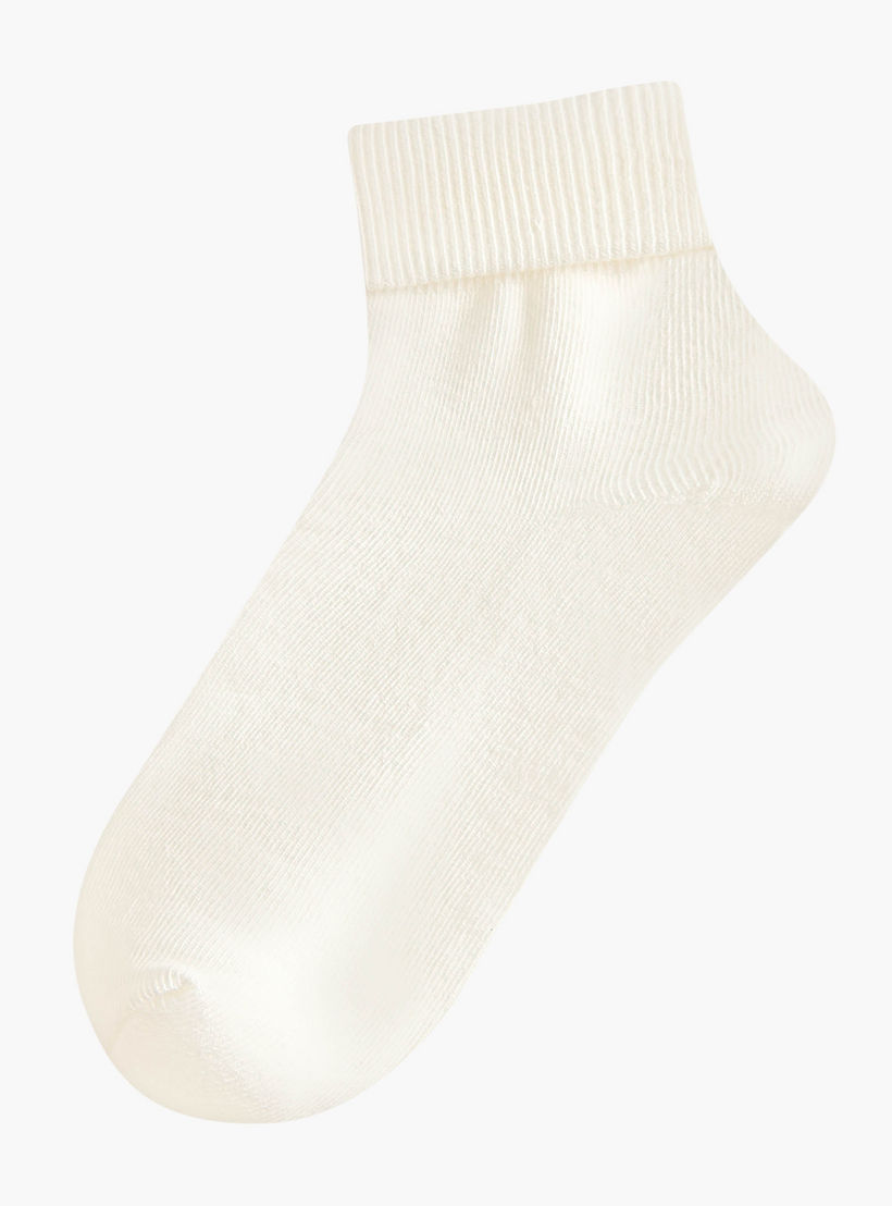 Pack of 3 Celeste Girls Socks with Lace Frill-girls-accessories-socks-image-2