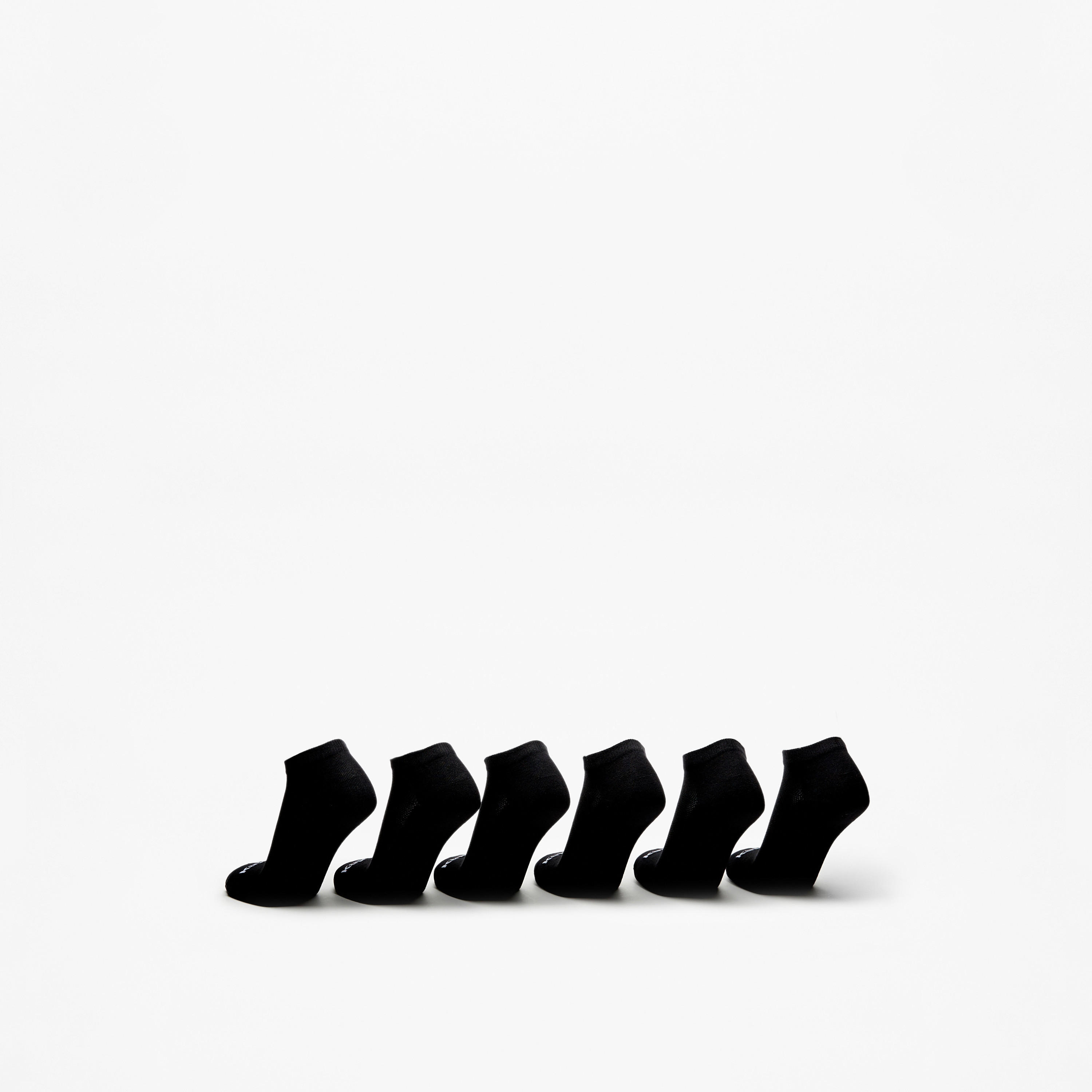 Kappa Logo Detail Ankle Length Sports Socks - Set of 6-men-socks-image-3
