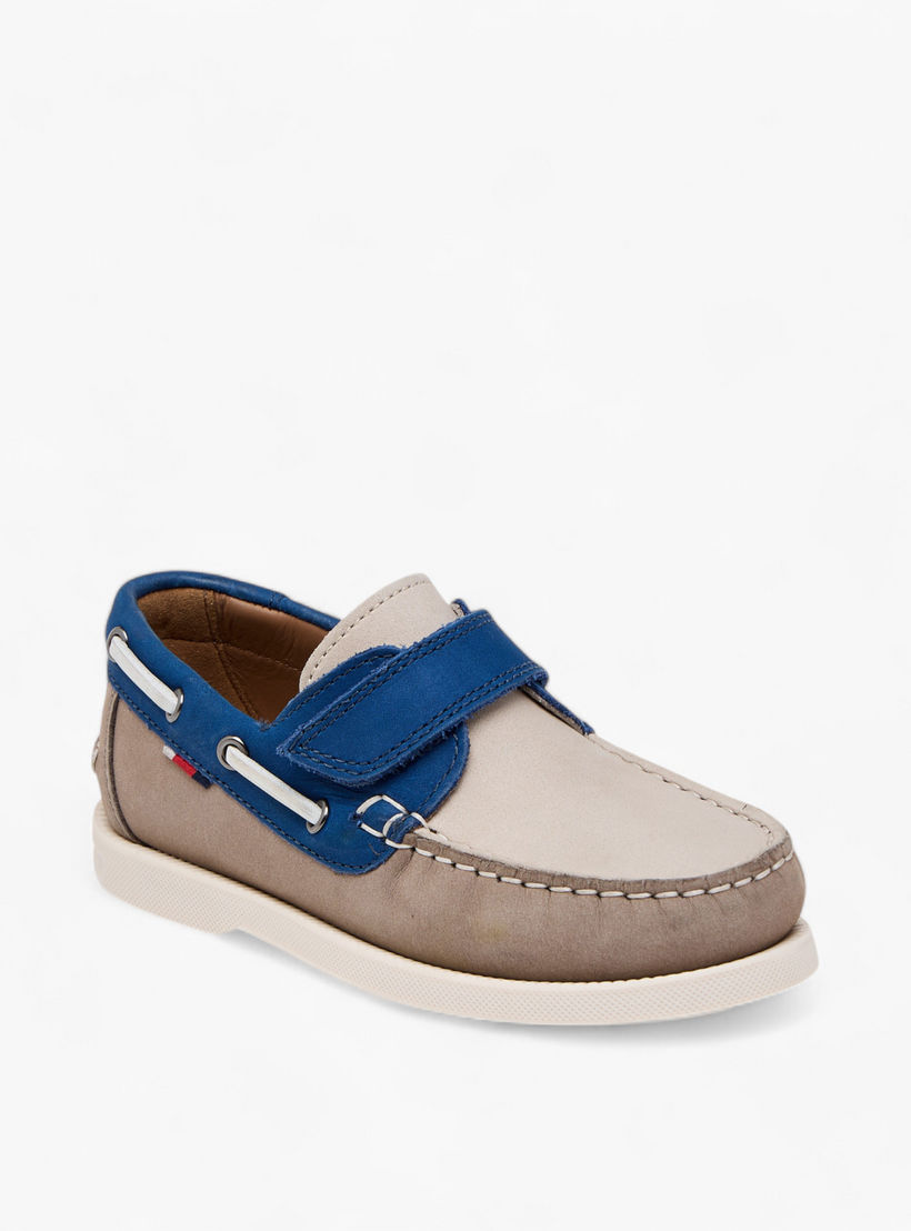 حذاء موكاسين سهل الارتداء بقوالب ملونة من مستر دوتشيني-boys-shoes-loafers-image-2
