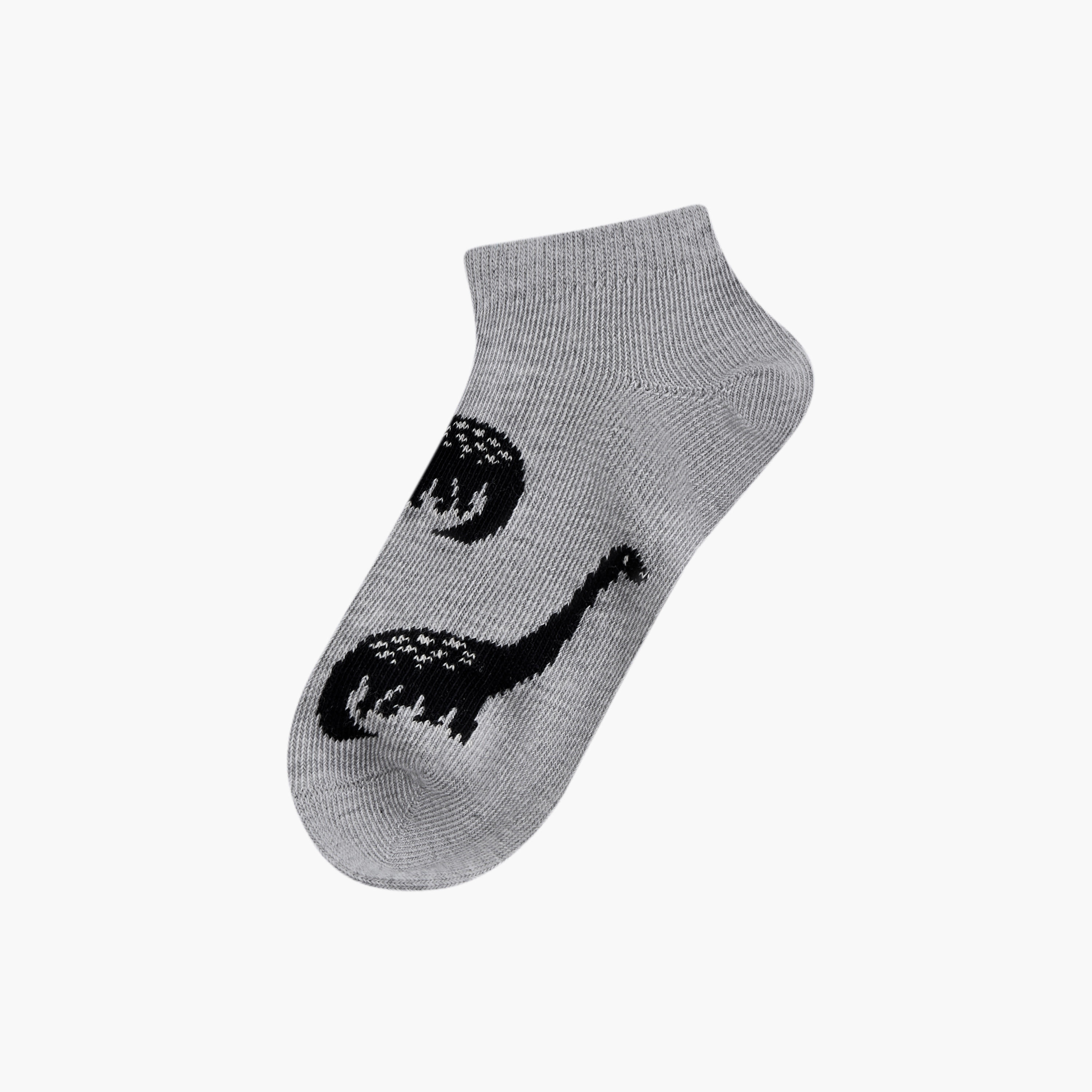 طقم جوارب 5 أزواج متنوعة بطول الكاحل من جونيورز-girls-accessories-socks-image-2
