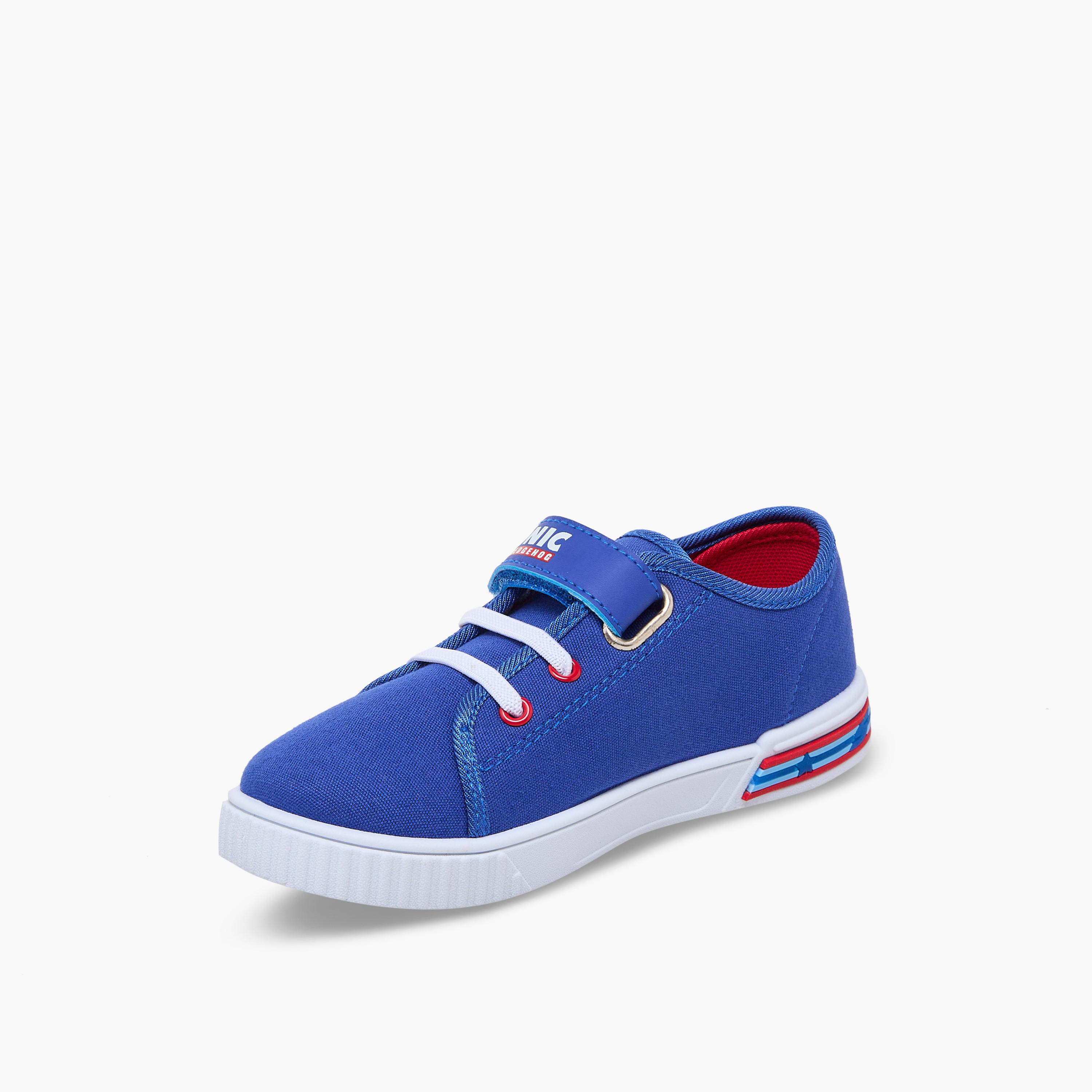 Sonic Boys Hook & Loop Ankle Sneakers-boys-shoes-sneakers-image-4