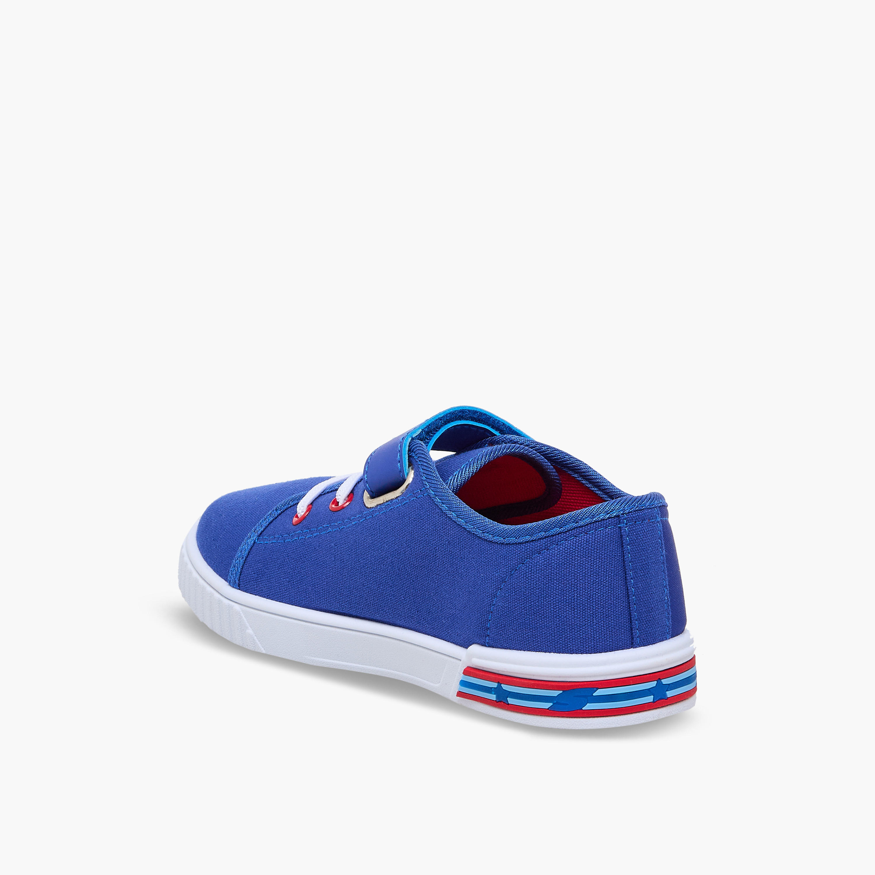 Sonic Boys Hook & Loop Ankle Sneakers-boys-shoes-sneakers-image-5