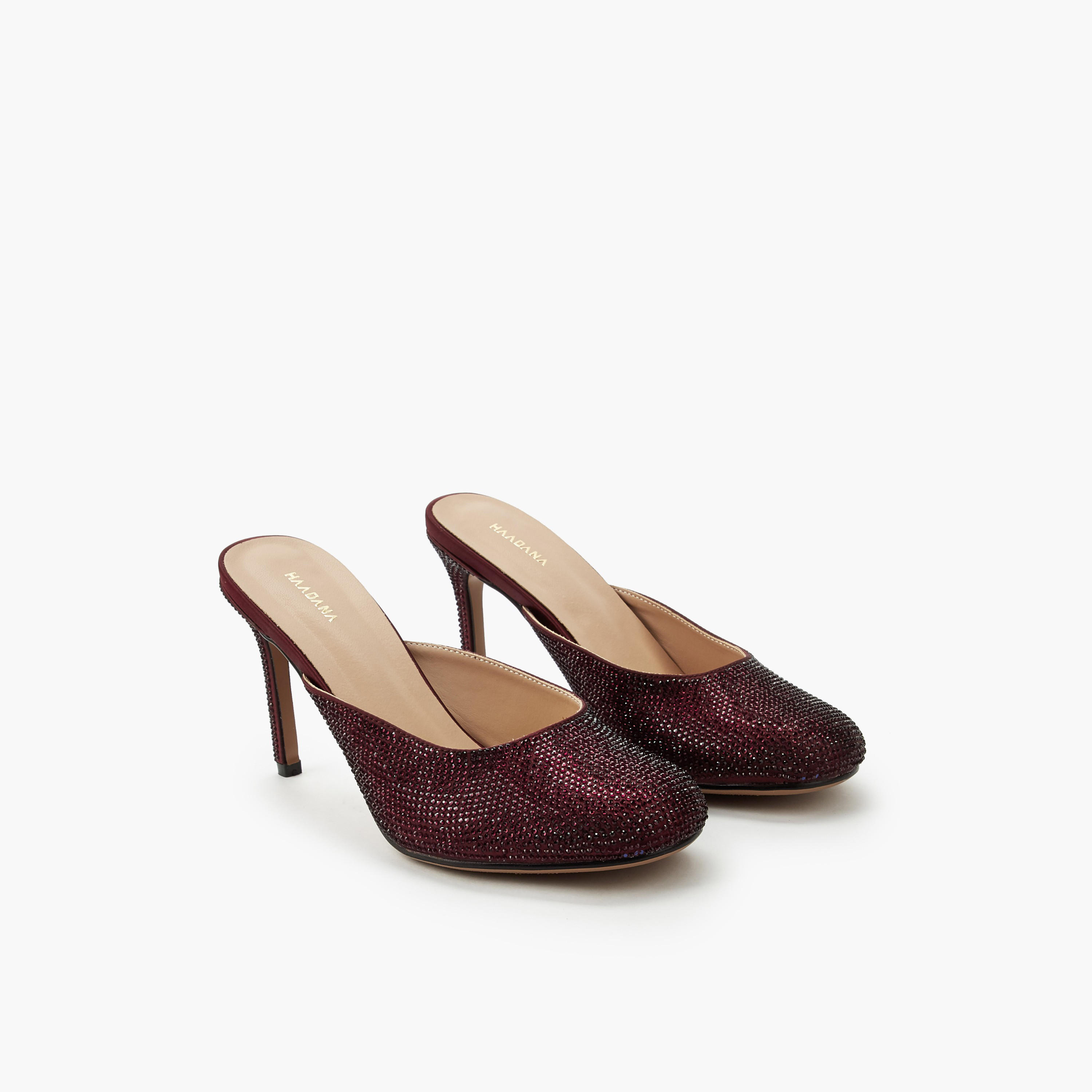 Haadana Women Stiletto Mule Heels-women-shoes-sandals-heeled-image-1