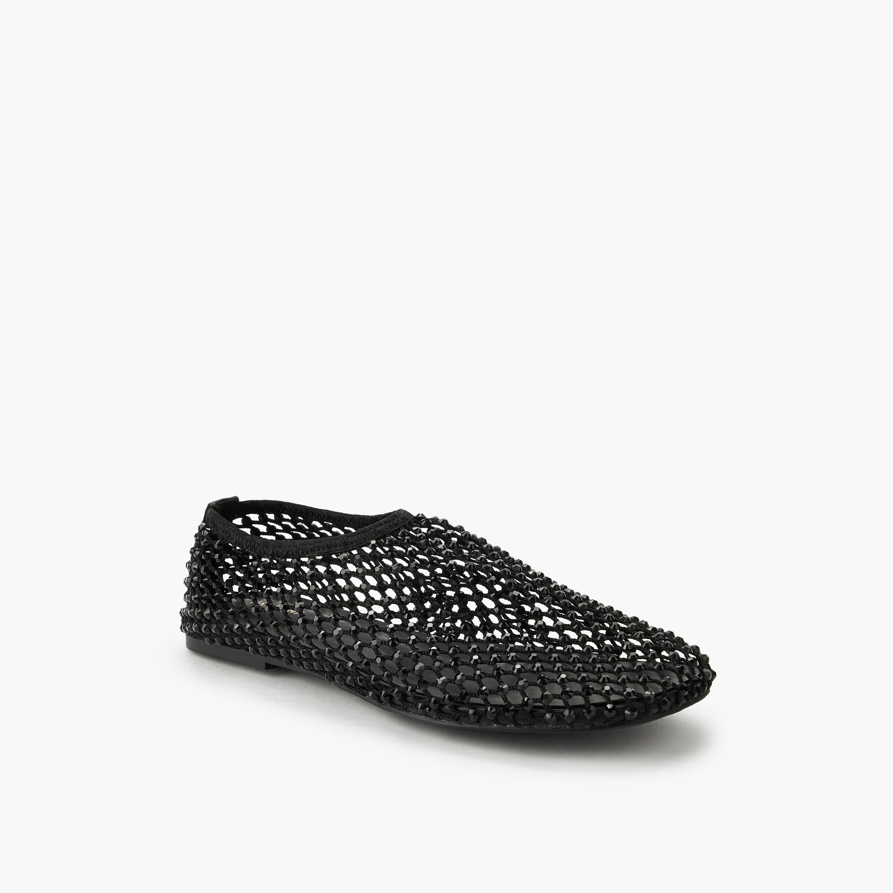 حذاء باليرينا سهل الارتداء للنساء من هادانا-women-shoes-flats-ballerinas-image-2