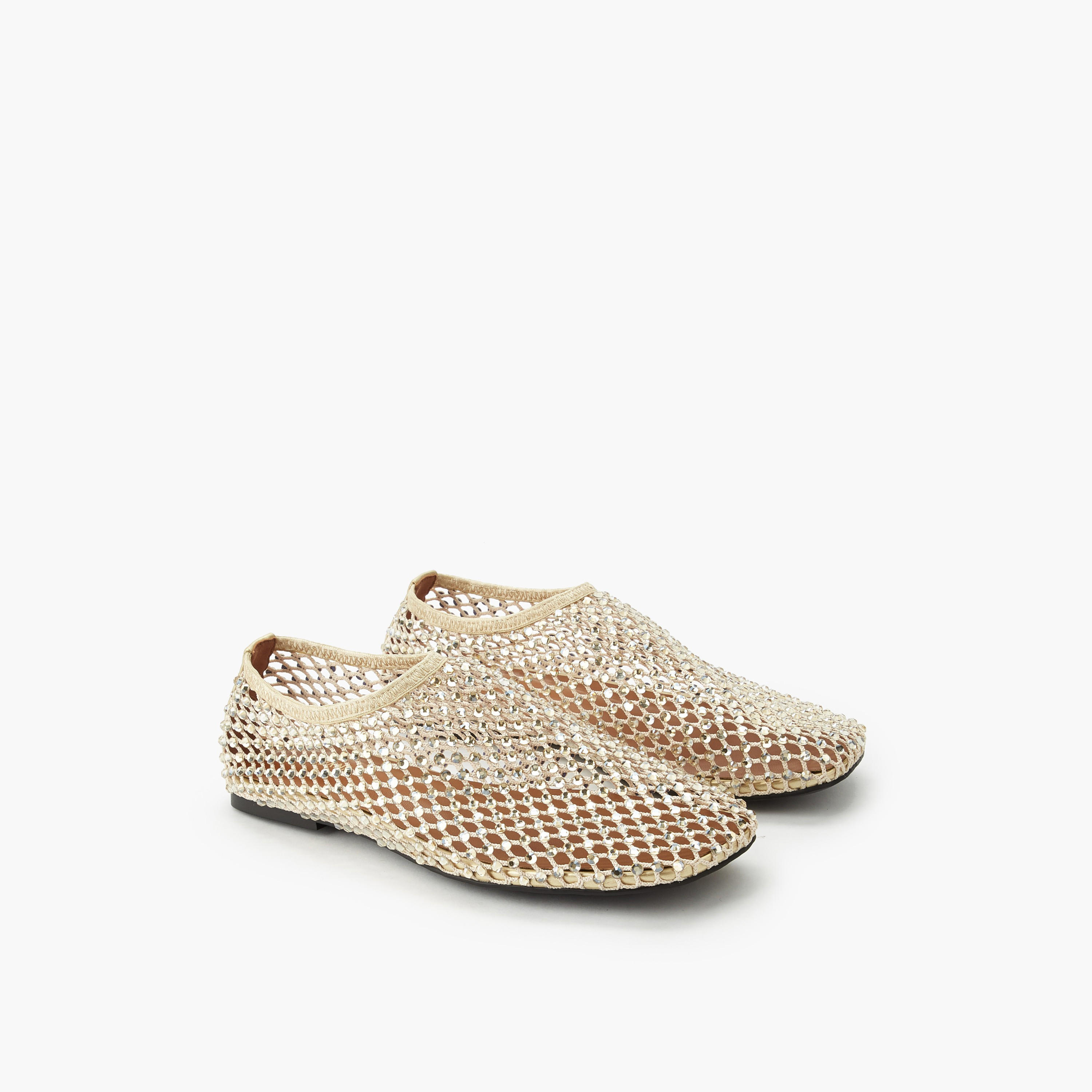 حذاء باليرينا سهل الارتداء للنساء من هادانا-women-shoes-flats-ballerinas-image-1