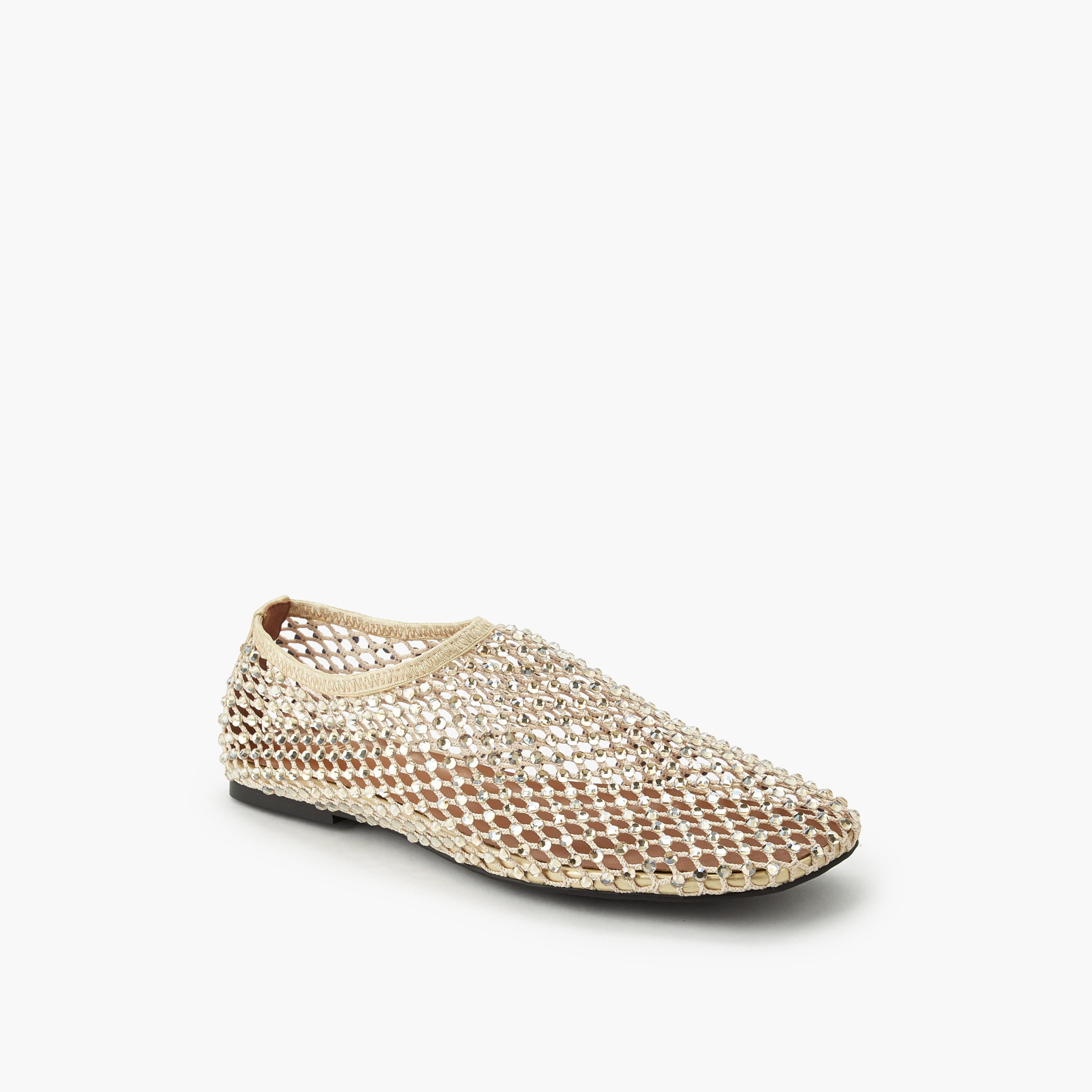 حذاء باليرينا سهل الارتداء للنساء من هادانا-women-shoes-flats-ballerinas-image-2