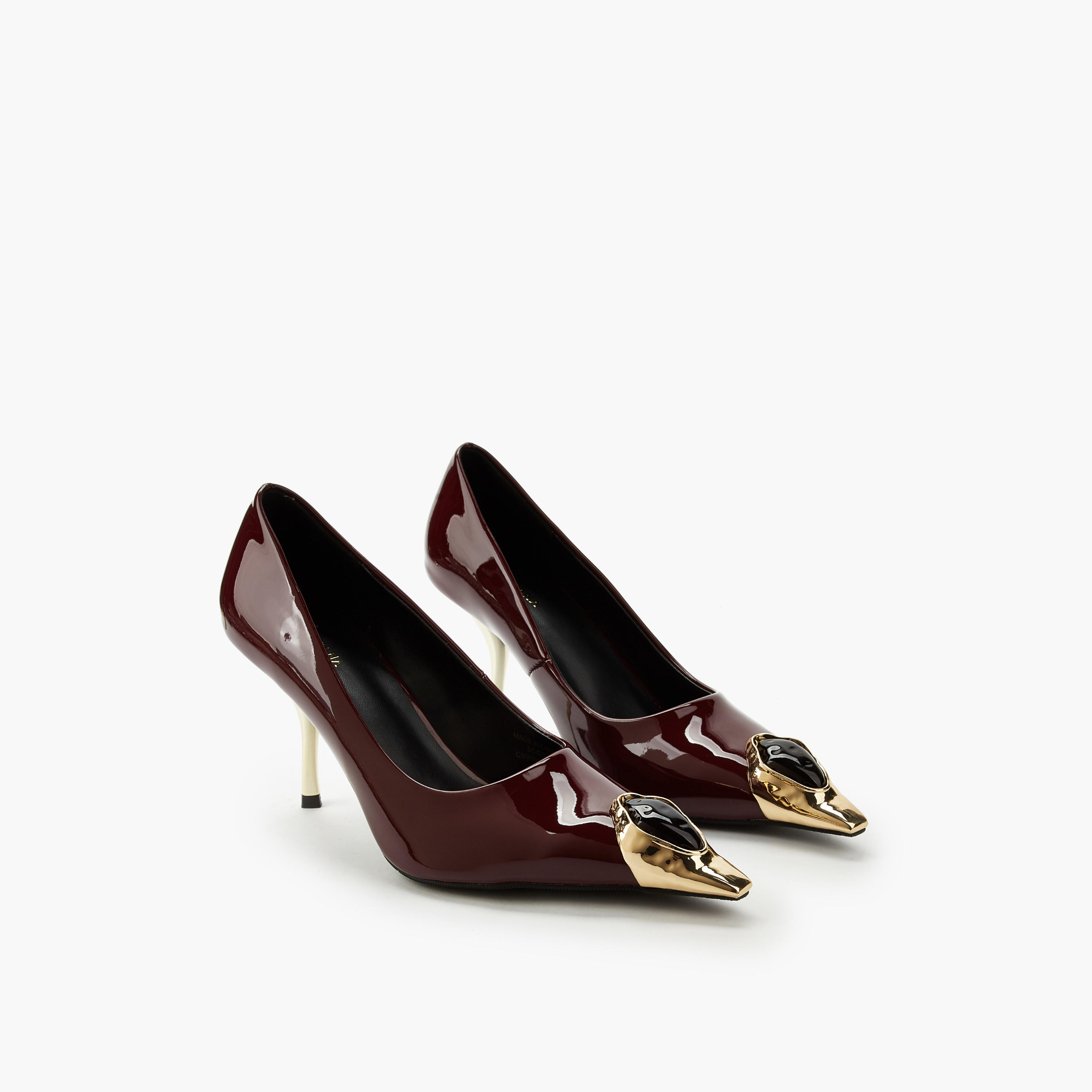 حذاء بومب بكعب ستيليتو للنساء من هادانا-women-shoes-heels-image-1