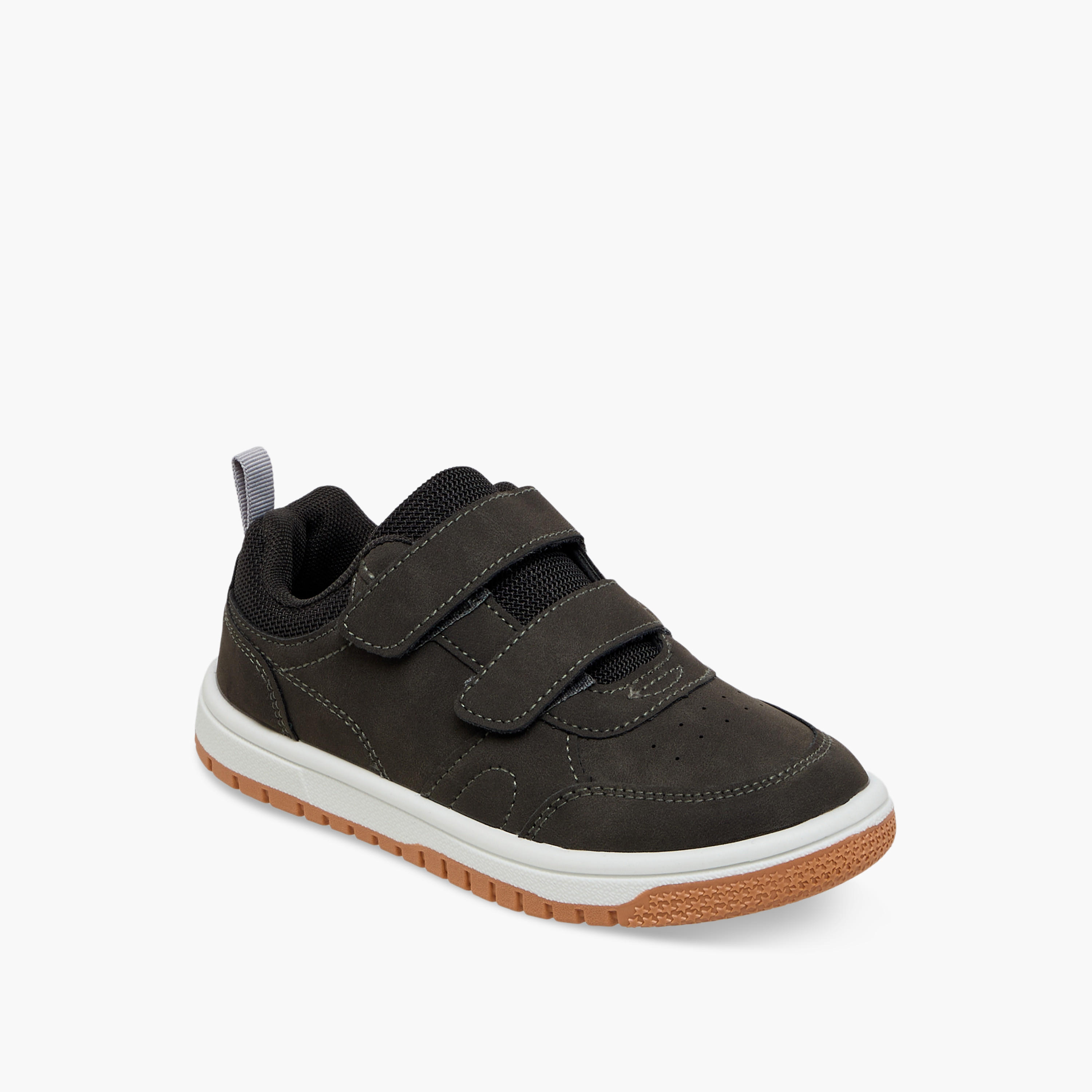 حذاء سنيكرز للكاحل بشريط إغلاق لاصق للأولاد من إل بي إل من شو إكسبريس-boys-shoes-sneakers-image-2