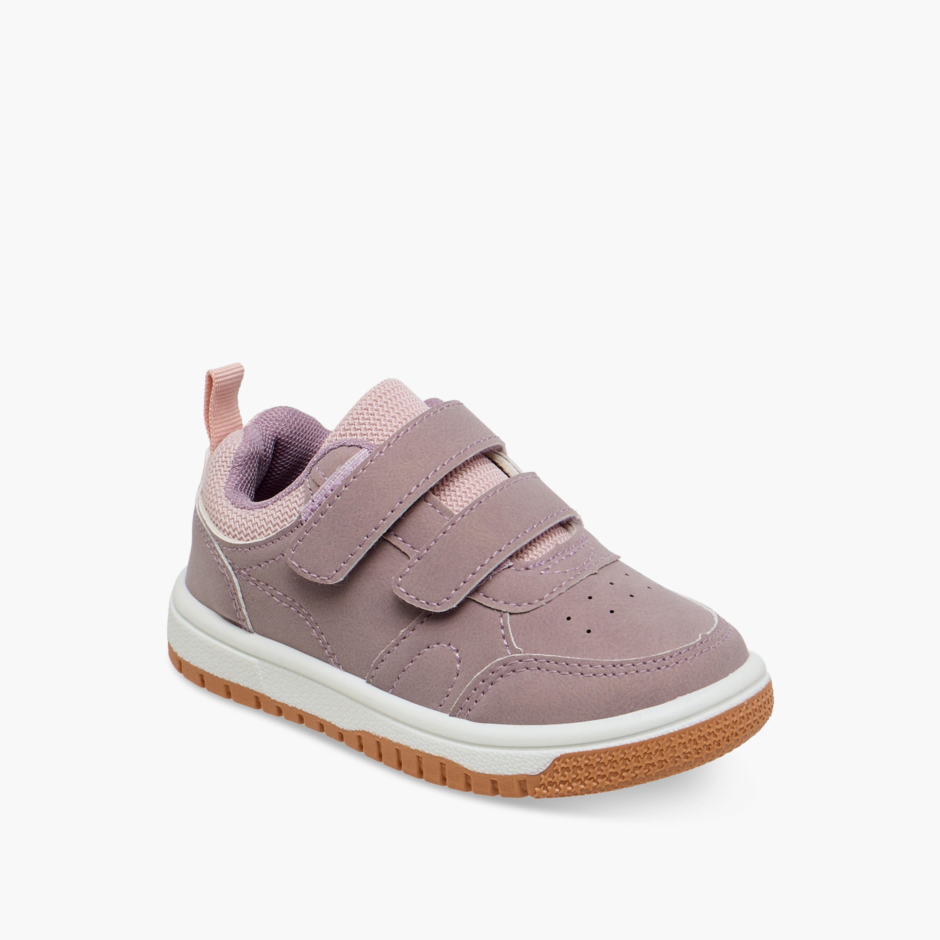 Flora Bella Girls Hook & Loop Ankle Sneakers-girls-shoes-sneakers-image-2
