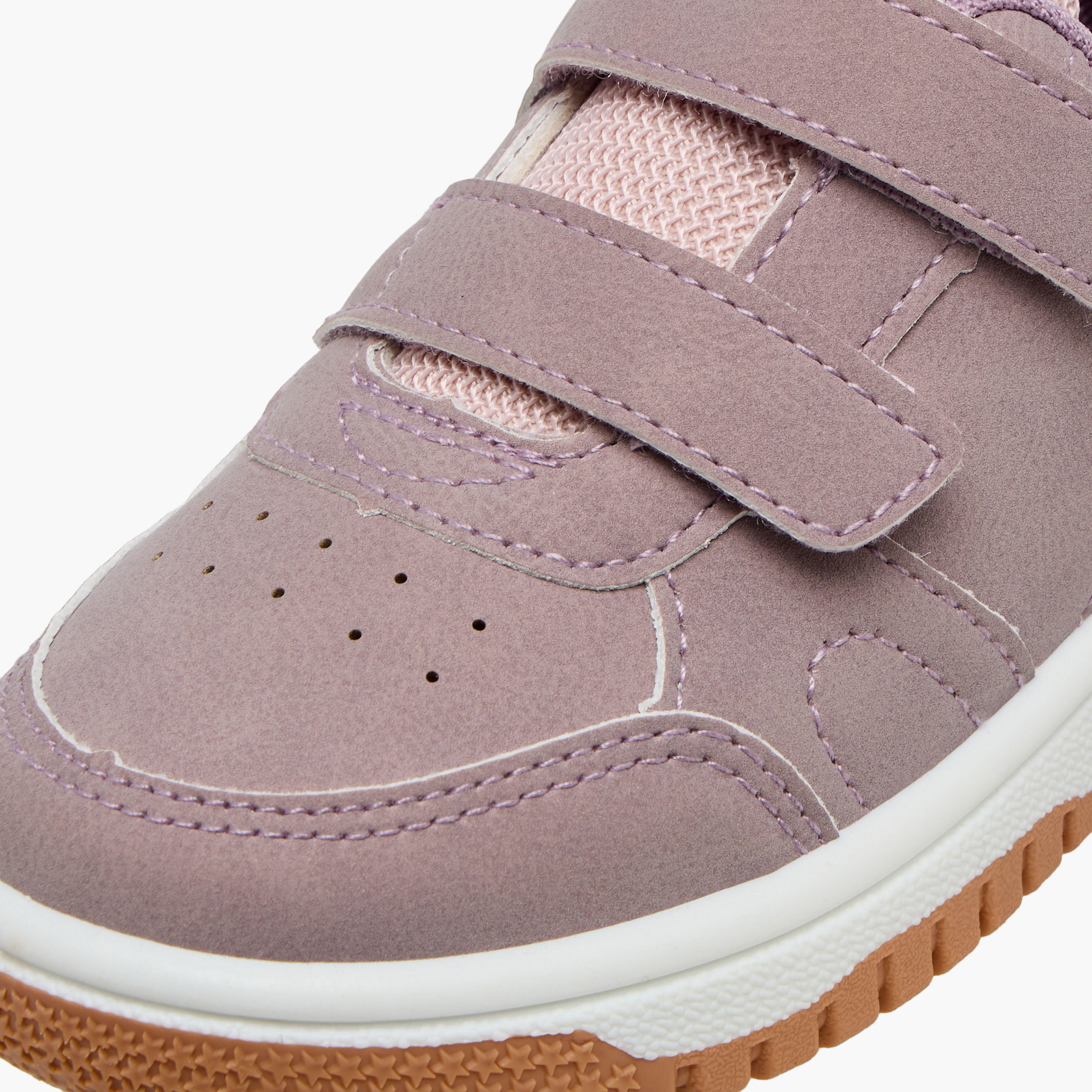 Flora Bella Girls Hook & Loop Ankle Sneakers-girls-shoes-sneakers-image-4