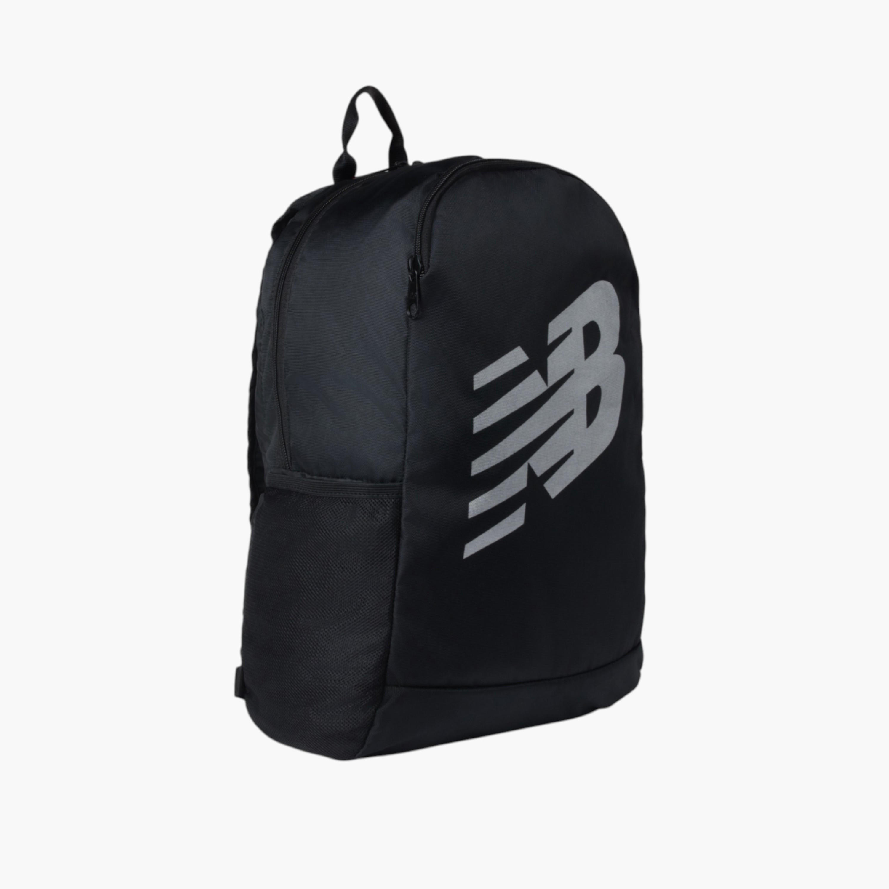 New Balance Logo Print School Backpack with Adjustable Shoulder Straps - 14x31x45 cm-boys-accessories-bagsandbackpacks-image-2