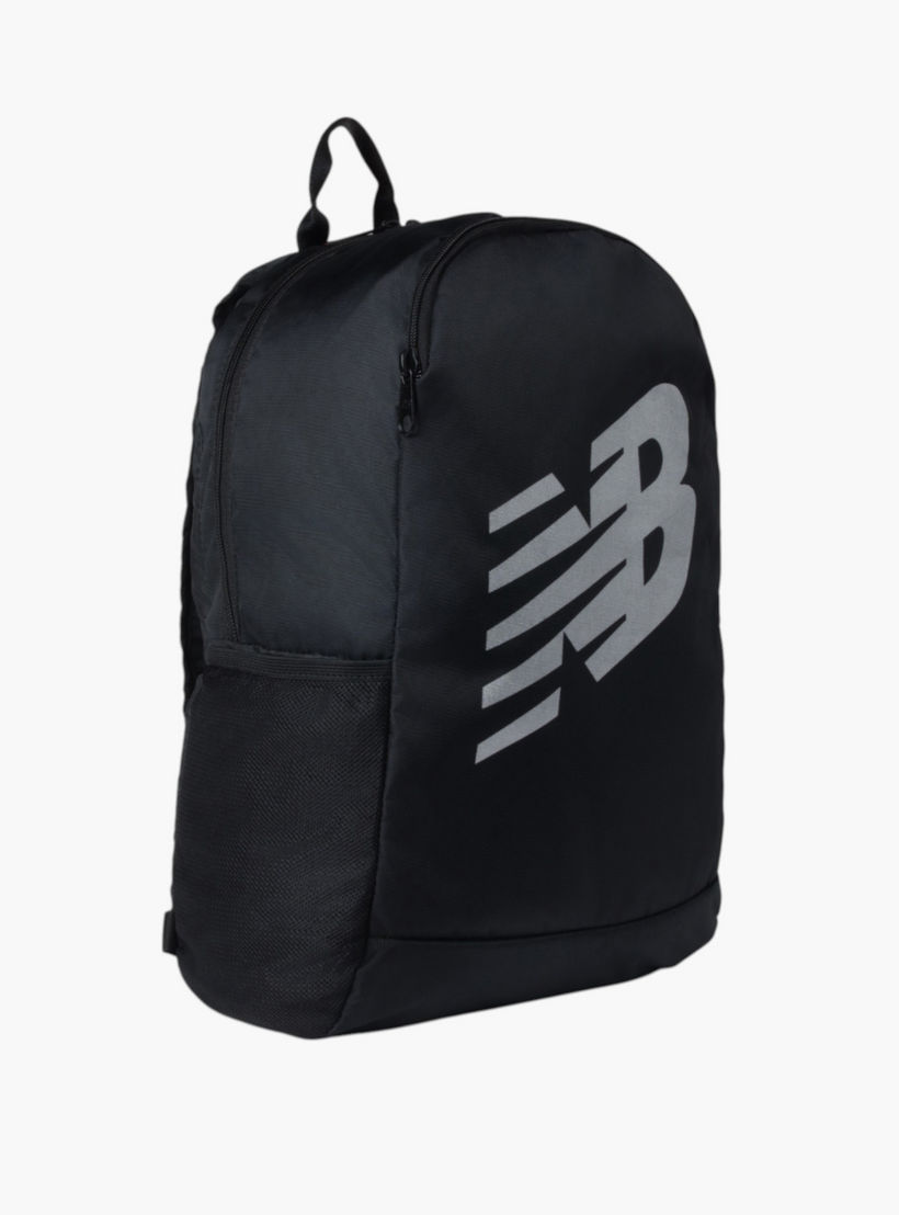 New Balance Logo Print School Backpack with Adjustable Shoulder Straps - 14x31x45 cm-boys-accessories-bagsandbackpacks-image-2