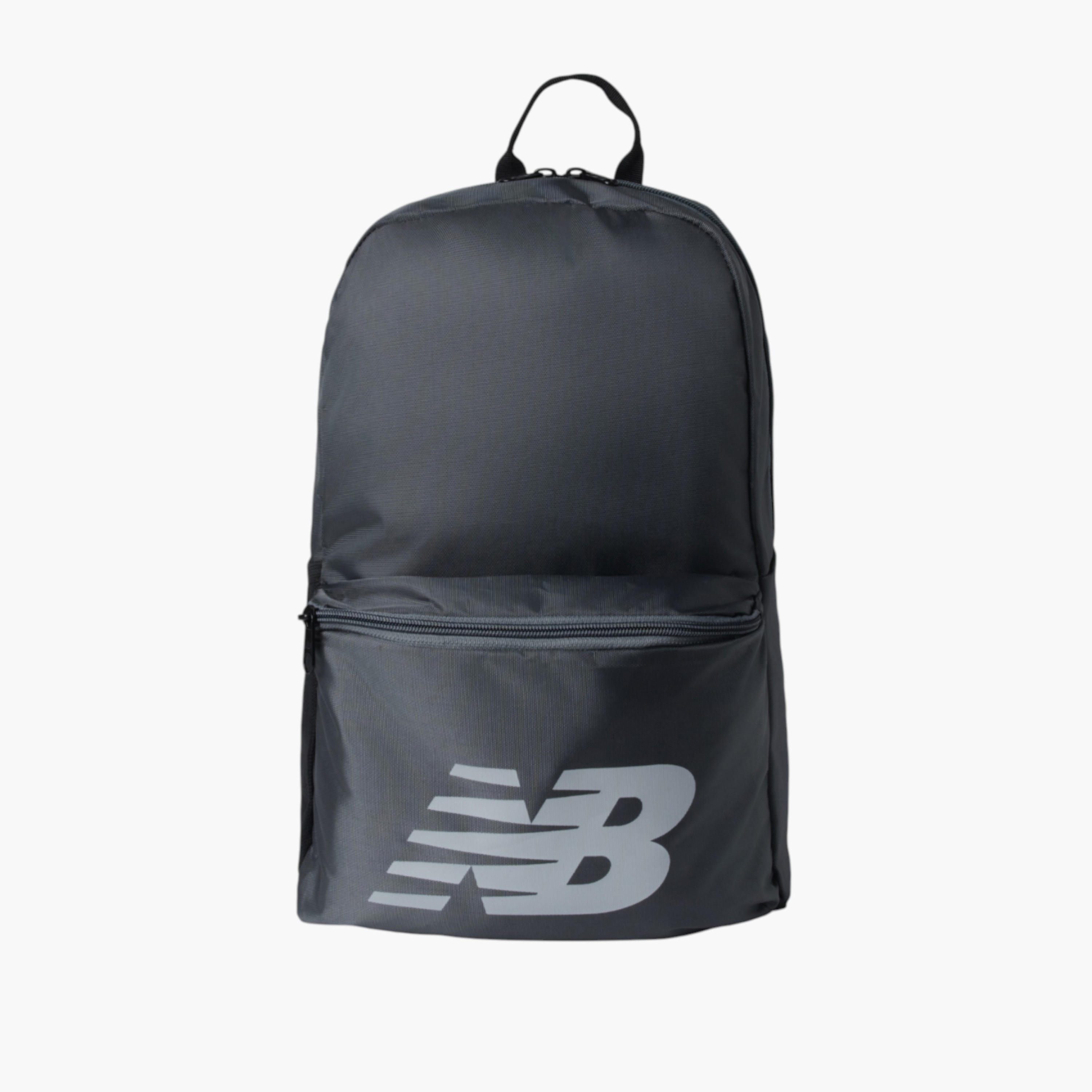 New Balance Logo Print School Backpack with Adjustable Shoulder Straps - 14x31x45 cm-boys-accessories-bagsandbackpacks-image-1