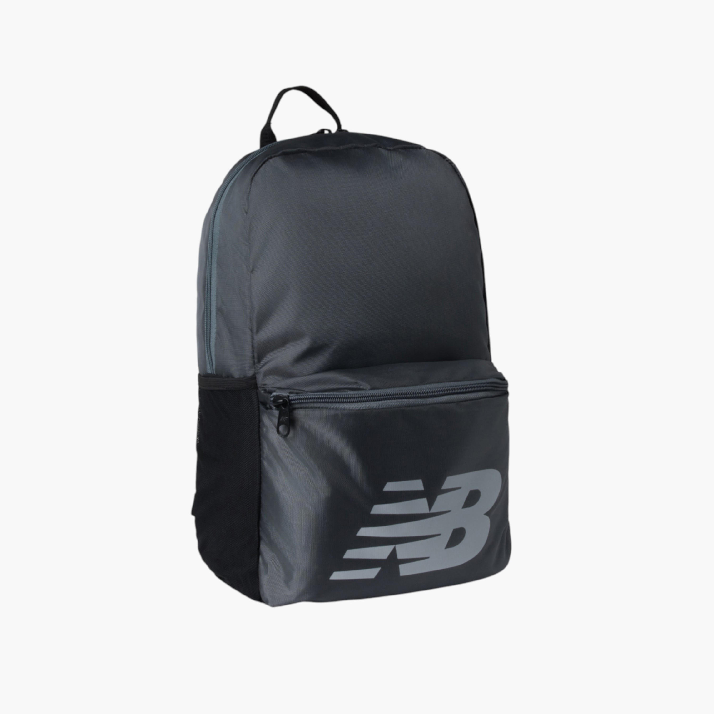 New Balance Logo Print School Backpack with Adjustable Shoulder Straps - 14x31x45 cm-boys-accessories-bagsandbackpacks-image-2