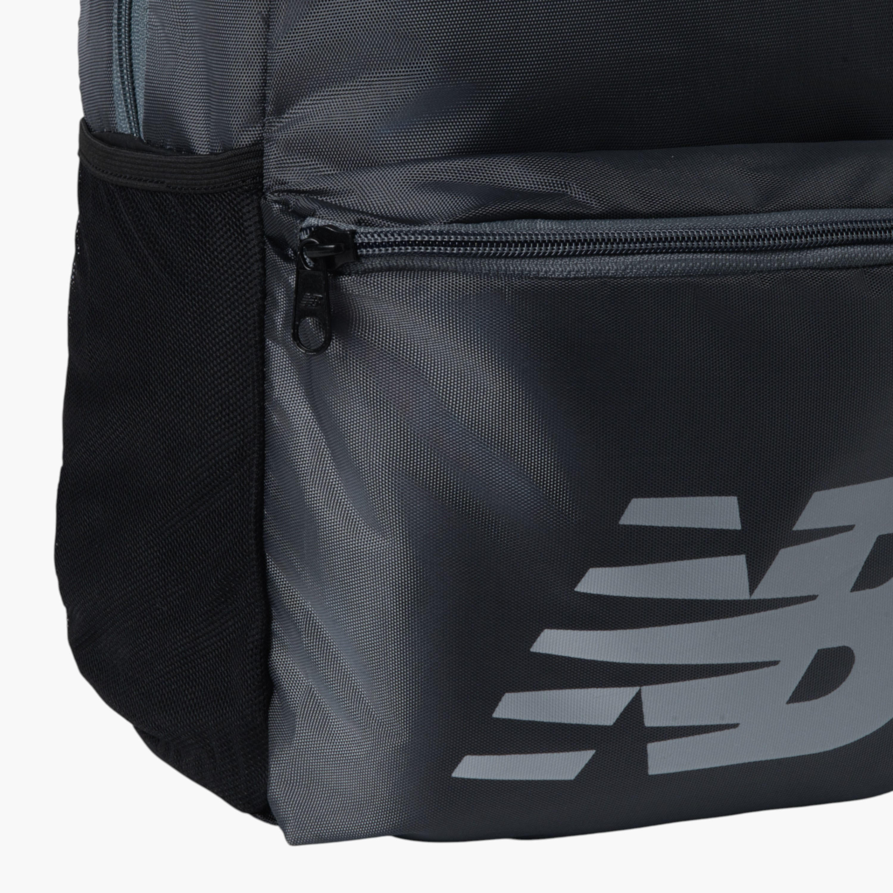 New Balance Logo Print School Backpack with Adjustable Shoulder Straps - 14x31x45 cm-boys-accessories-bagsandbackpacks-image-3
