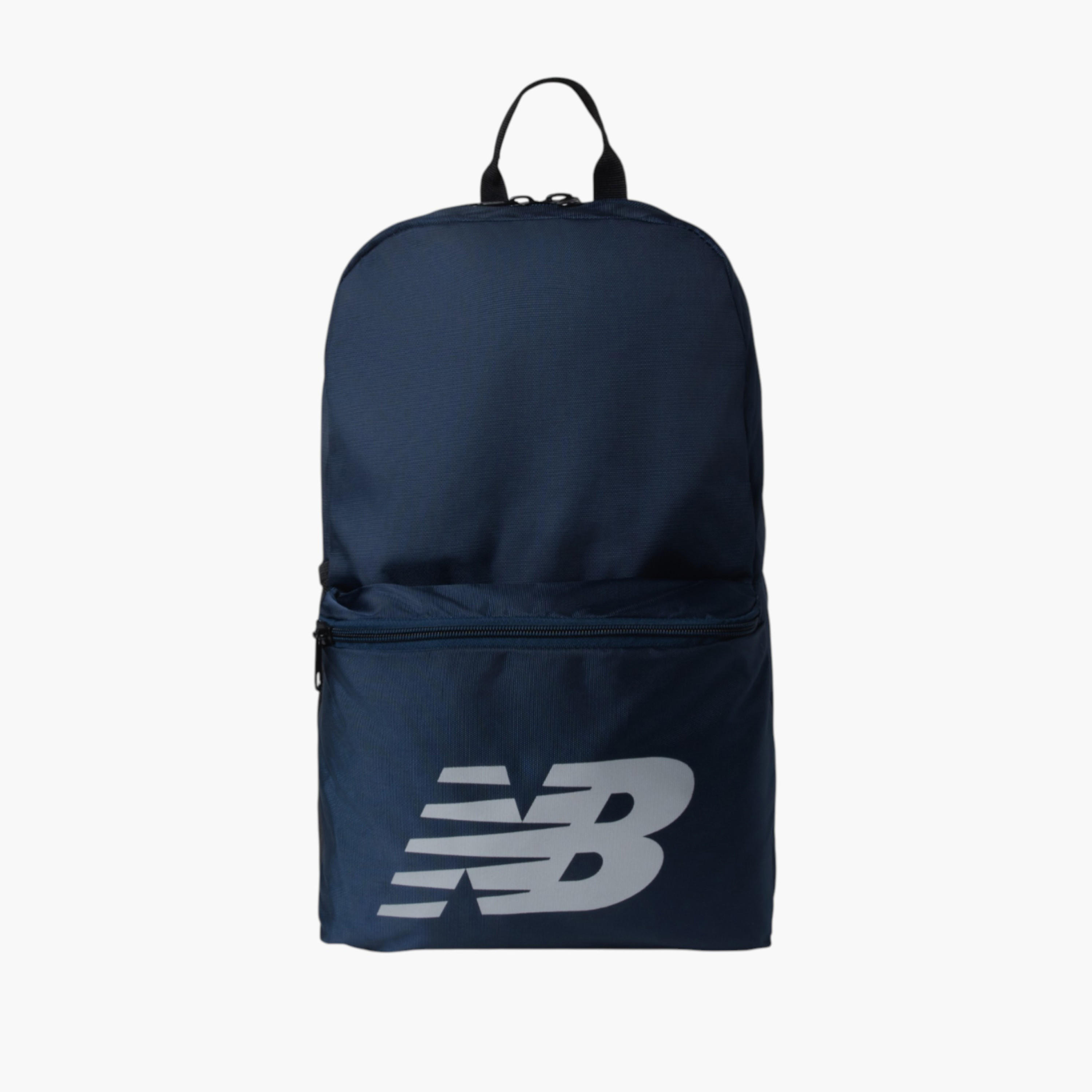 شنطة ظهر مدرسية بطبعات شعار وأحزمة كتف قابلة للتعديل من نيو بالانس - 14x31x45 سم-school-bagsandbackpacks-backpacks-image-1