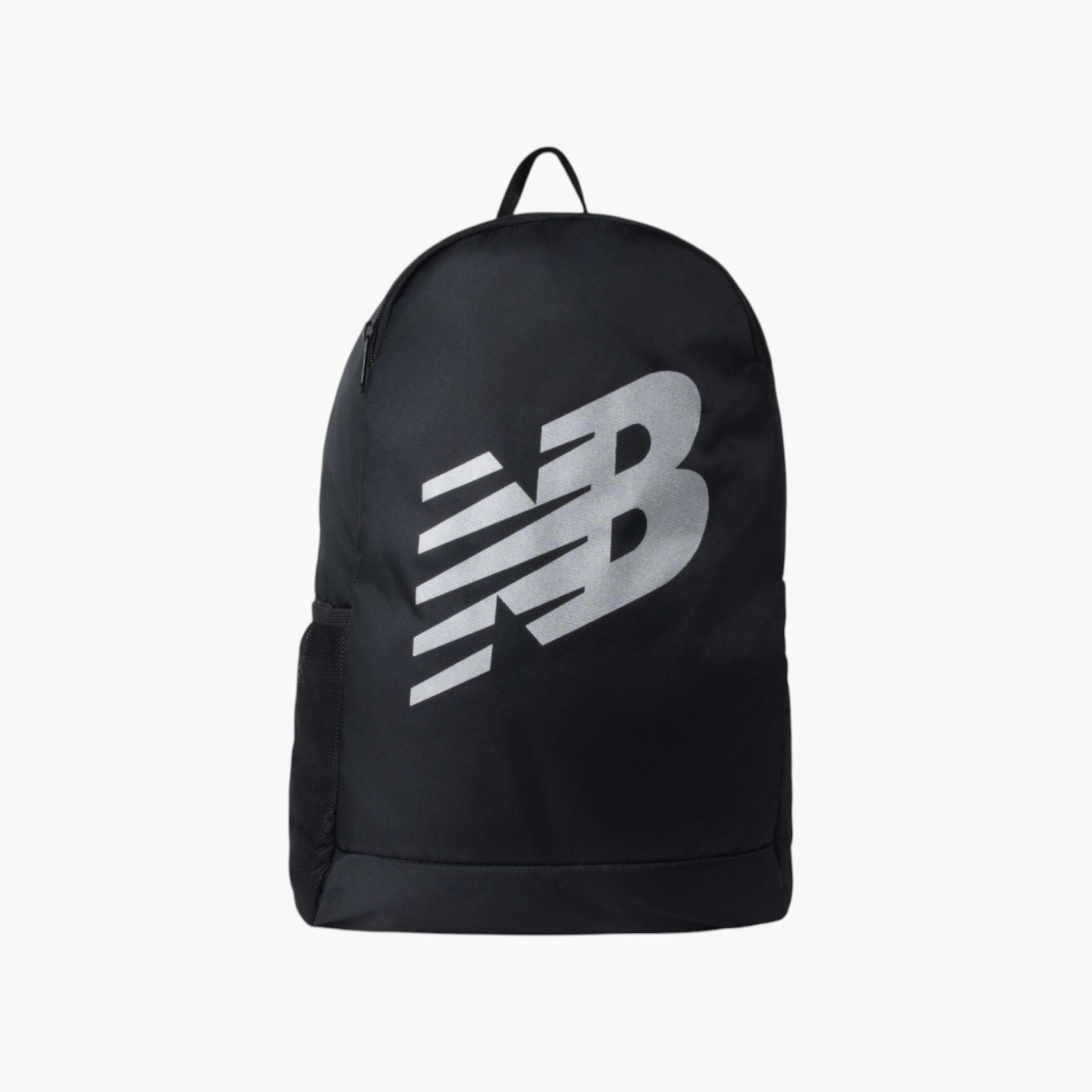 New Balance Logo Print School Backpack with Adjustable Shoulder Straps - 17x31x45 cm-school-bagsandbackpacks-backpacks-image-1