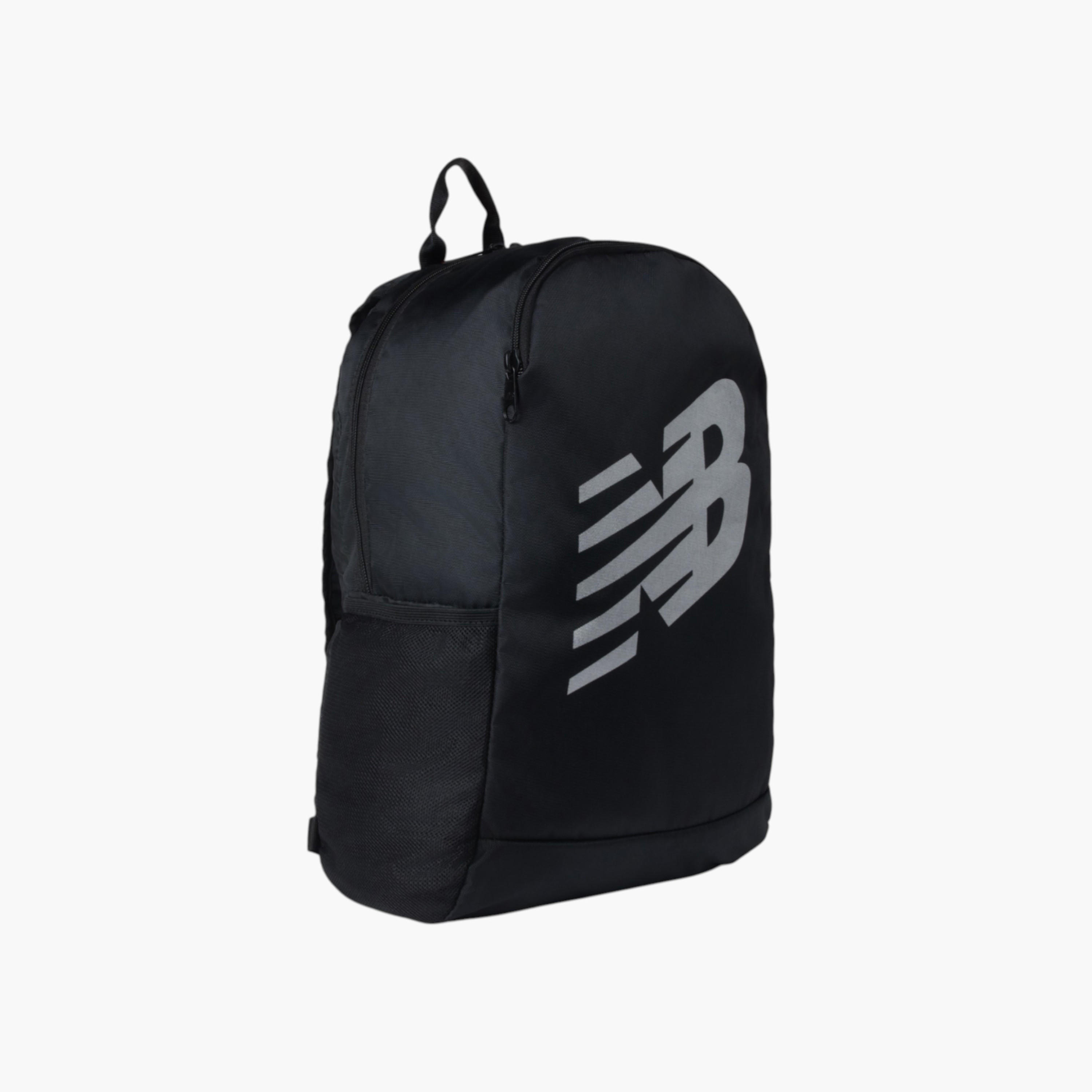 New Balance Logo Print School Backpack with Adjustable Shoulder Straps - 17x31x45 cm-school-bagsandbackpacks-backpacks-image-2