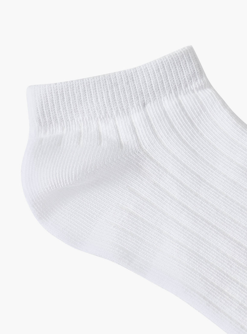 Pack of 5 Juniors Kids Ankle Length Socks-girls-accessories-socks-image-3