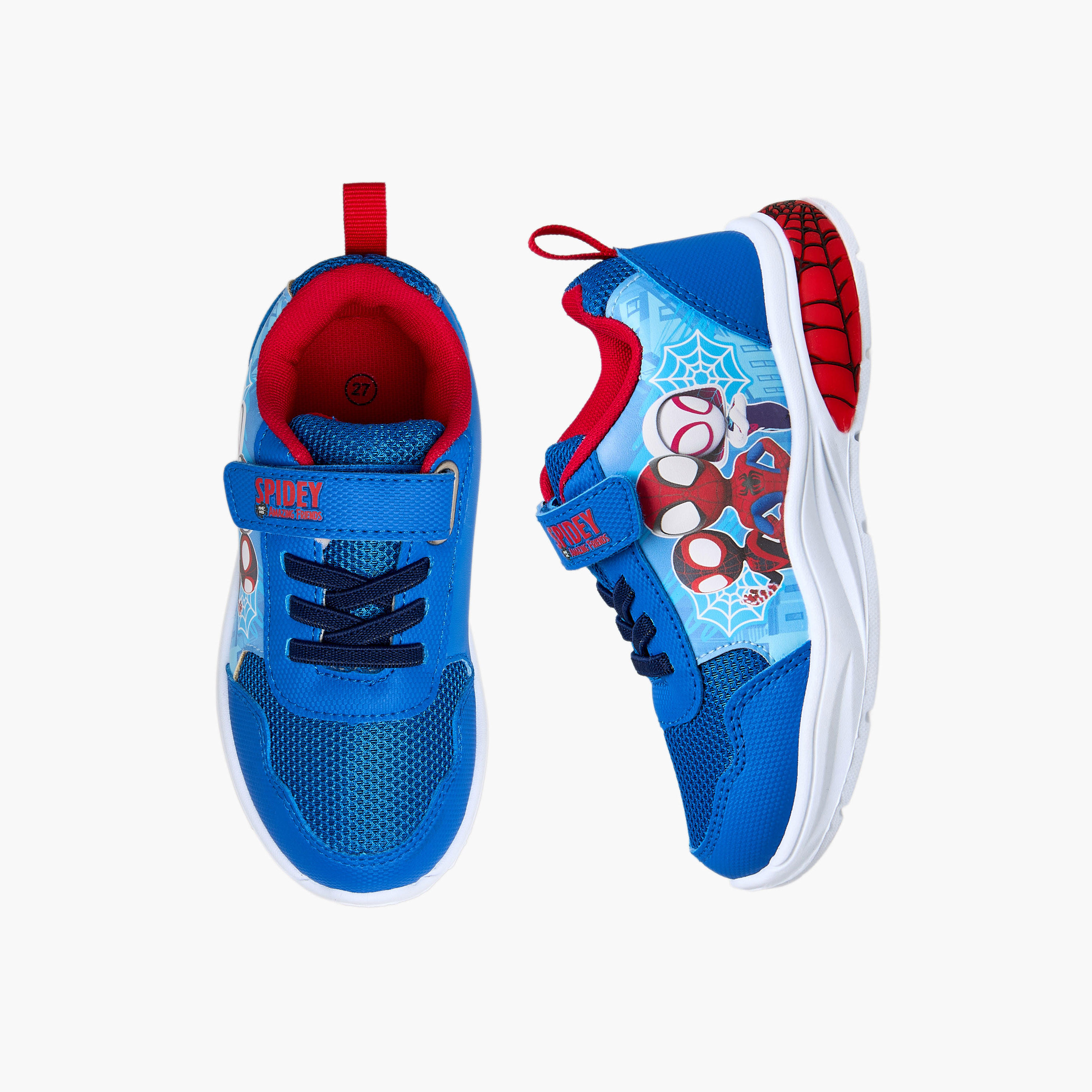 Boys Light-Up Ankle Sneakers-boys-shoes-sneakers-image-1