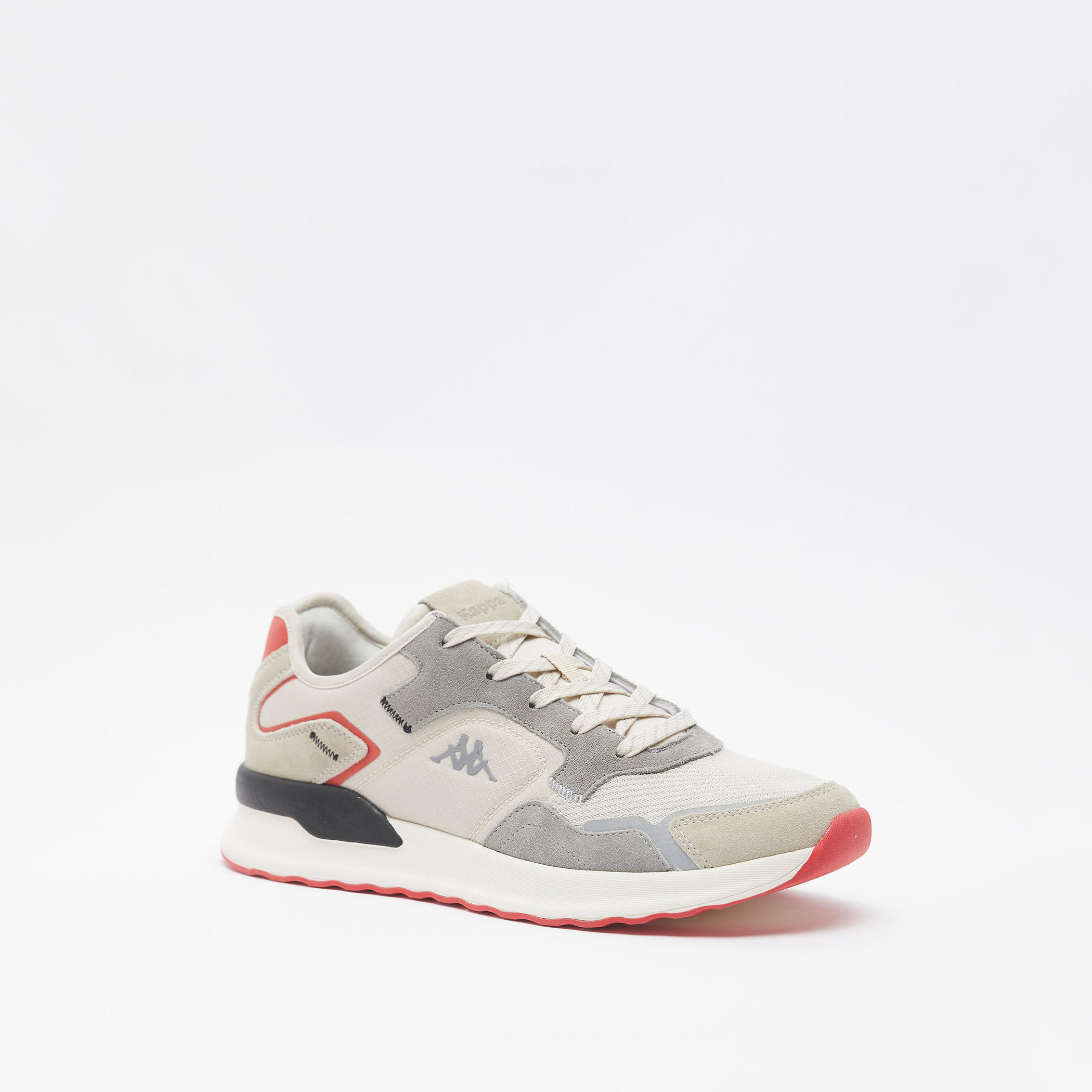 Kappa Men's Textured Lace-Up Sneakers-men-shoes-sneakers-image-1