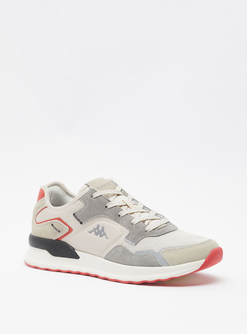 Kappa Men's Textured Lace-Up Sneakers-men-shoes-sneakers-image-1