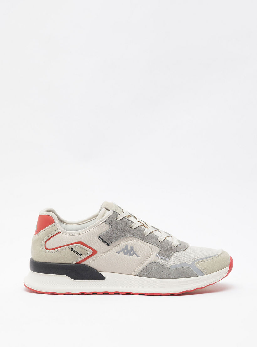 Kappa Men's Textured Lace-Up Sneakers-men-shoes-sneakers-image-2