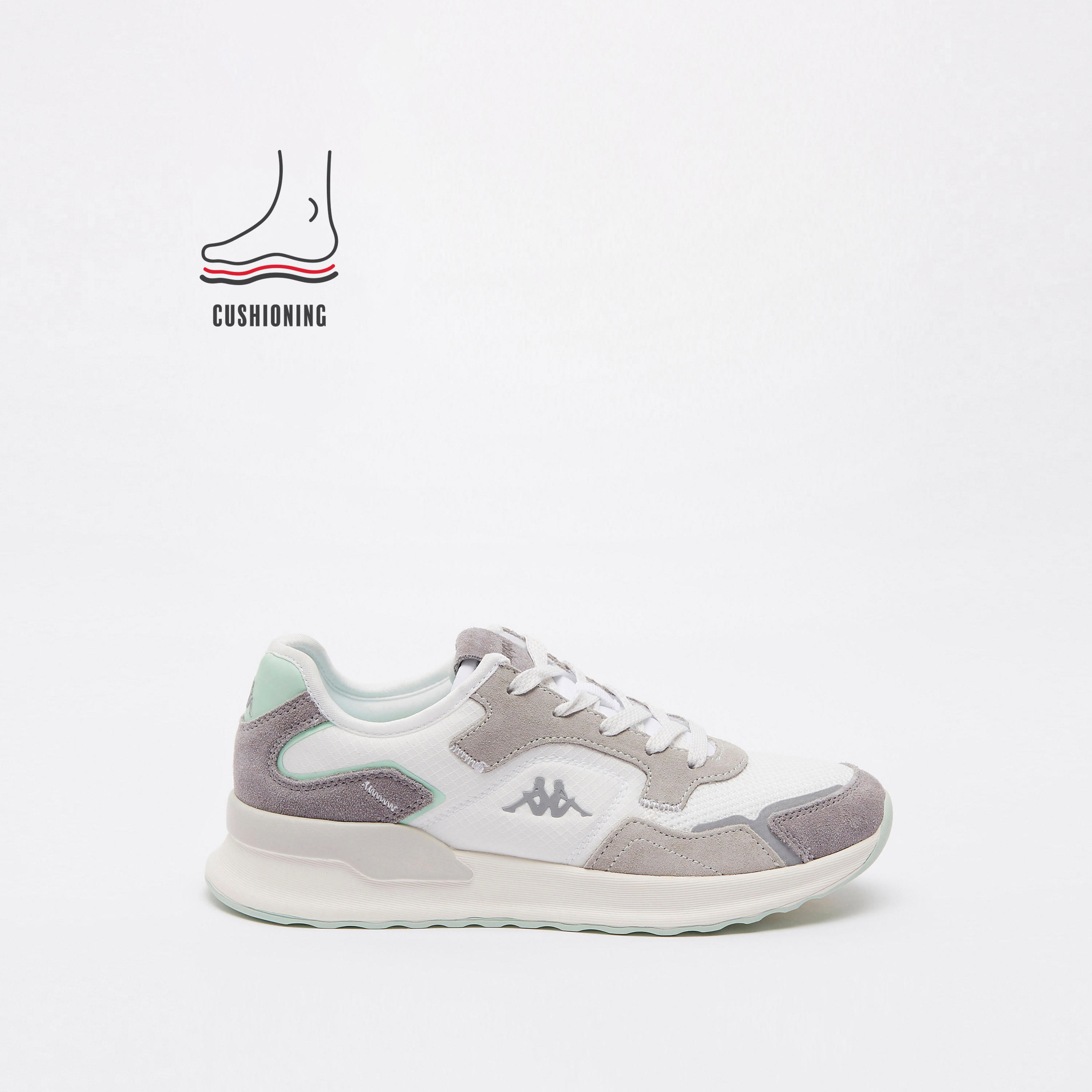 Kappa Women's Lace-Up Sports Shoes with Cushioning-women-shoes-sneakers-image-2