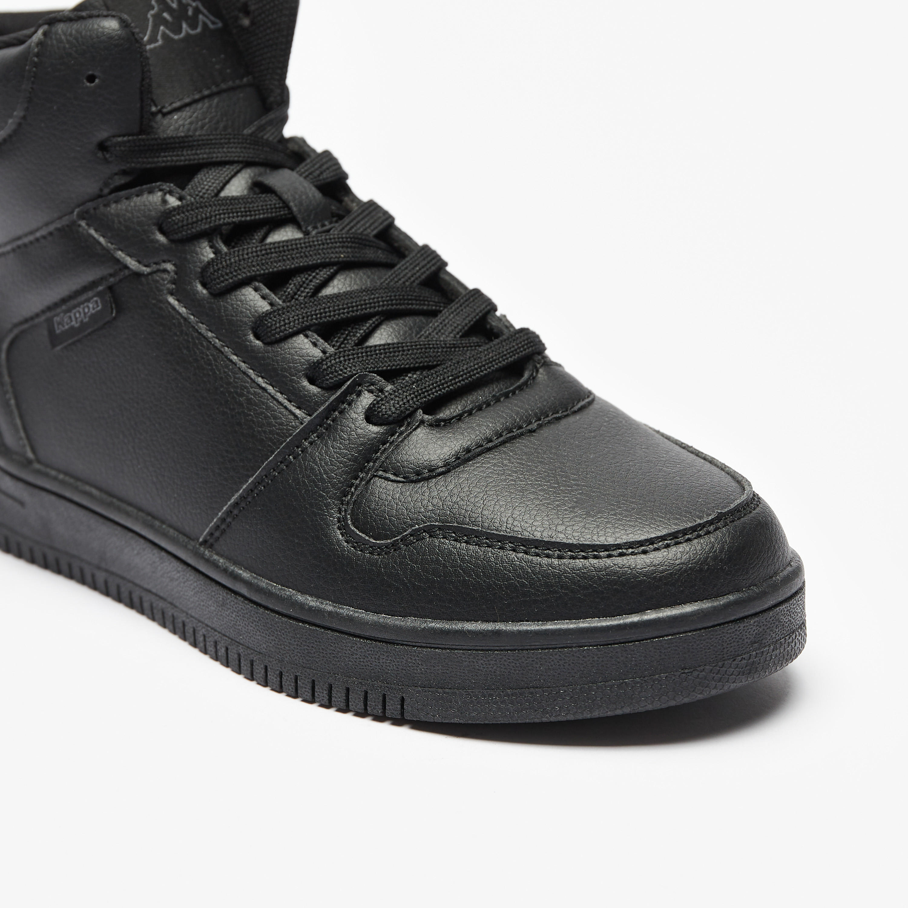 حذاء سنيكرز خفيف الوزن سادة برقبة عالية ورباط للنساء من كابا-women-shoes-sneakers-image-6