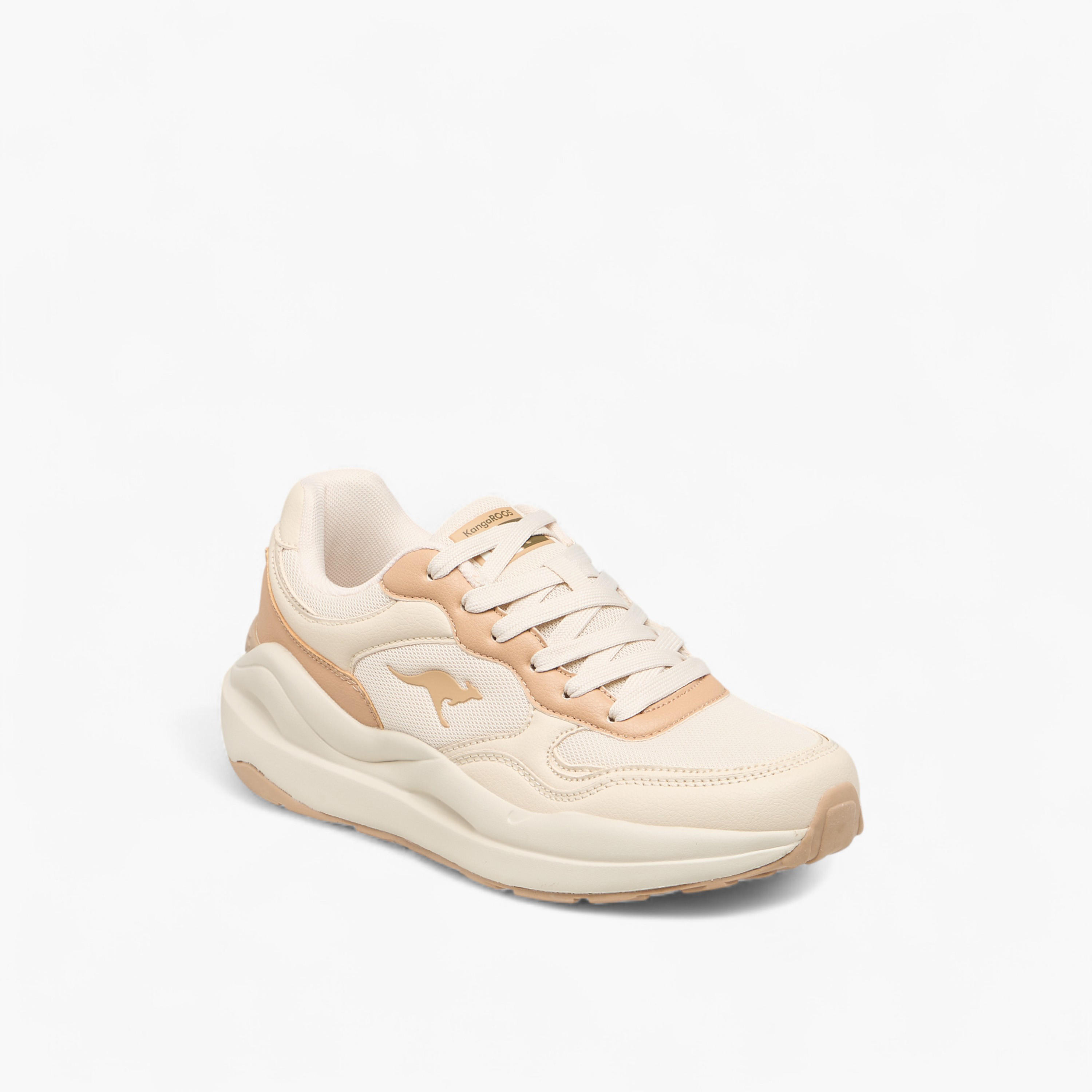 حذاء رياضي بألواح ورباط للنساء من كانجاروز-women-shoes-sports-image-3