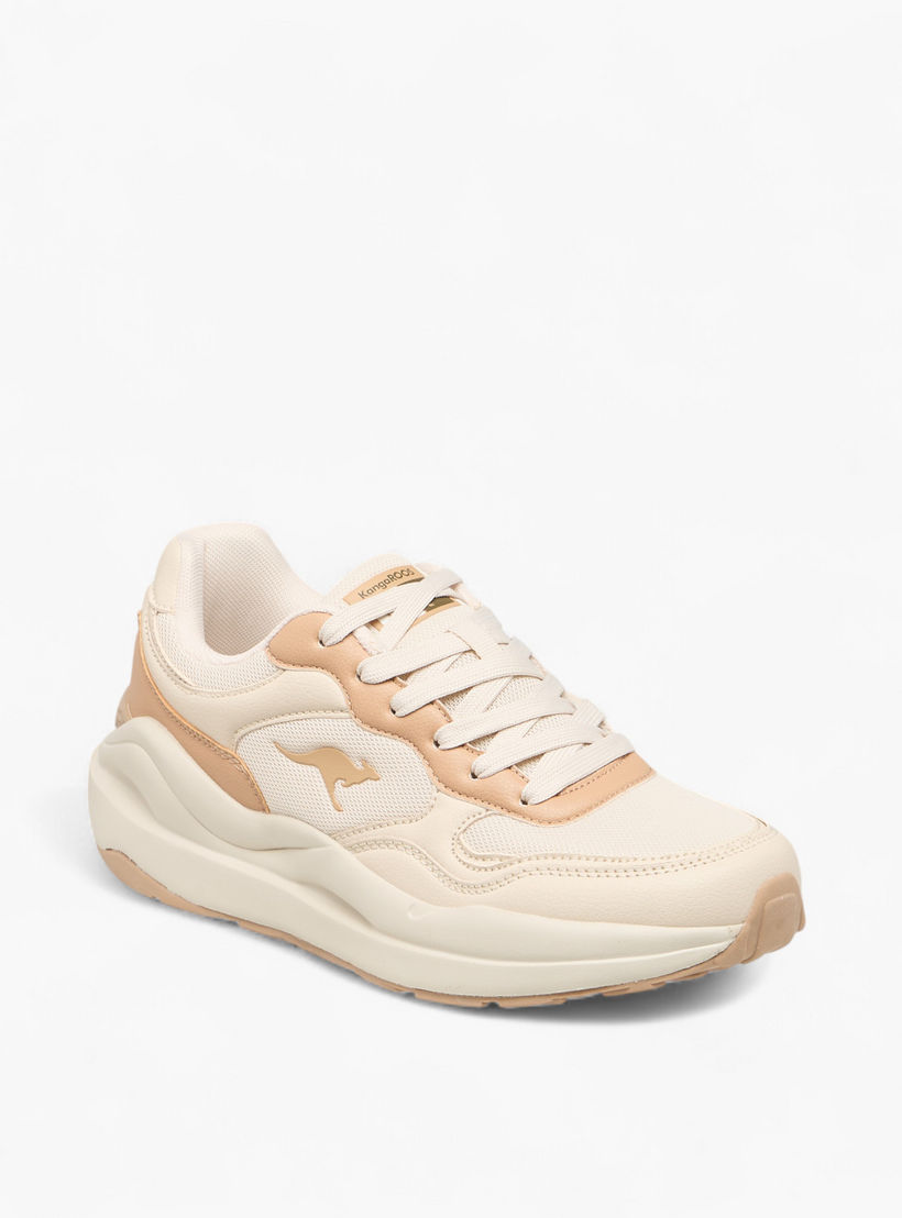 حذاء رياضي بألواح ورباط للنساء من كانجاروز-women-shoes-sports-image-3
