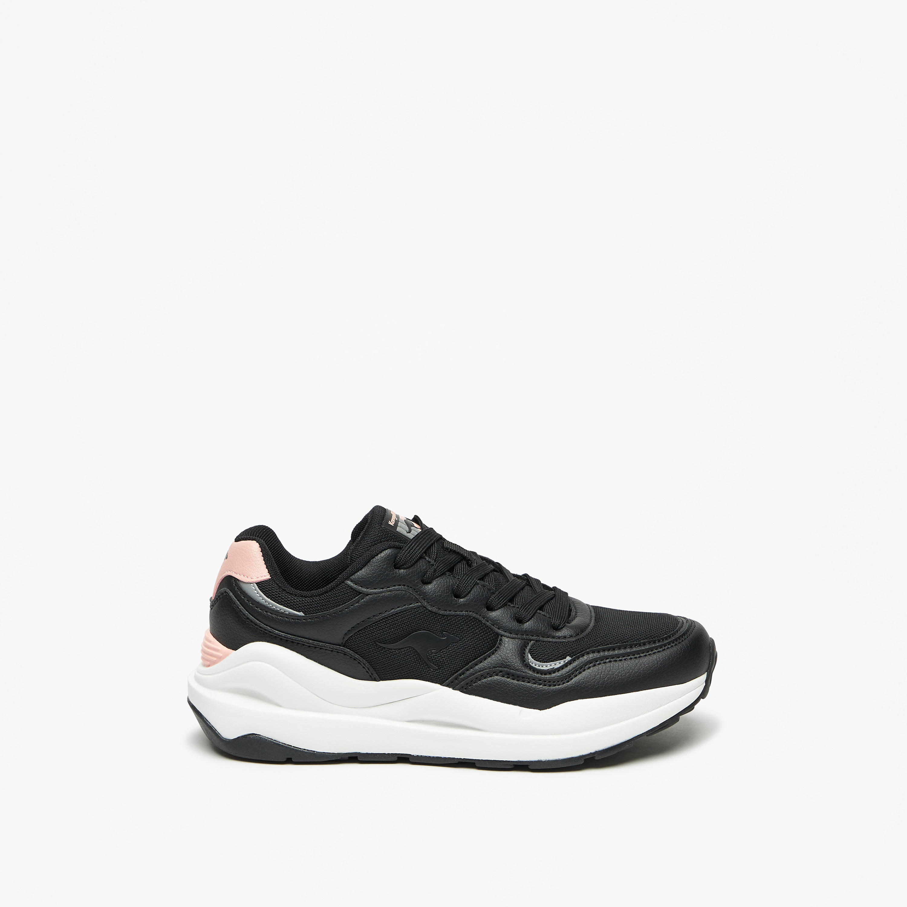KangaROOS Women's Panelled Lace-Up Sports Shoes-sports-women-shoes-image-2