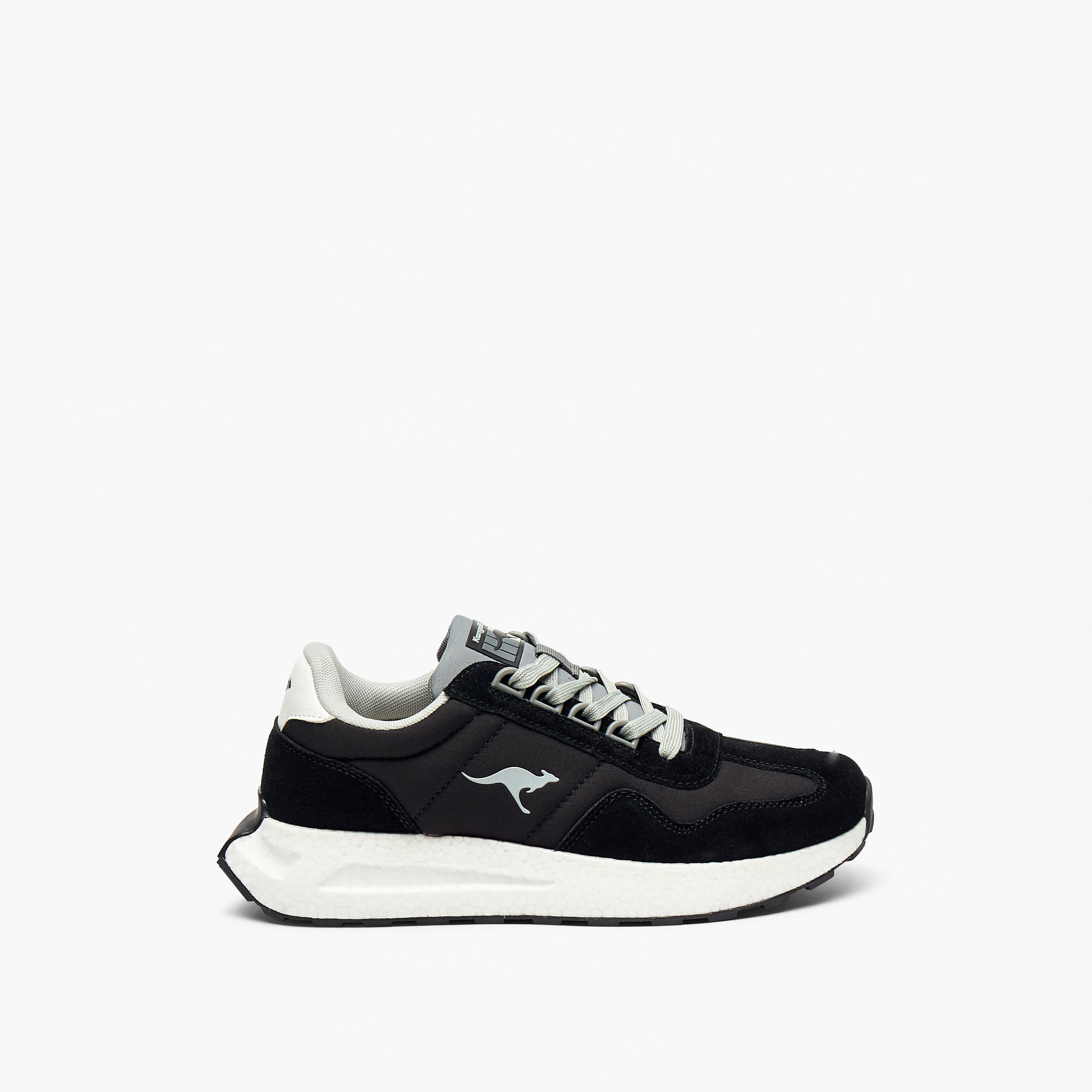 KangaROOS Women's Logo Detail Walking Shoes with Lace-Up Closure-sports-women-shoes-image-3