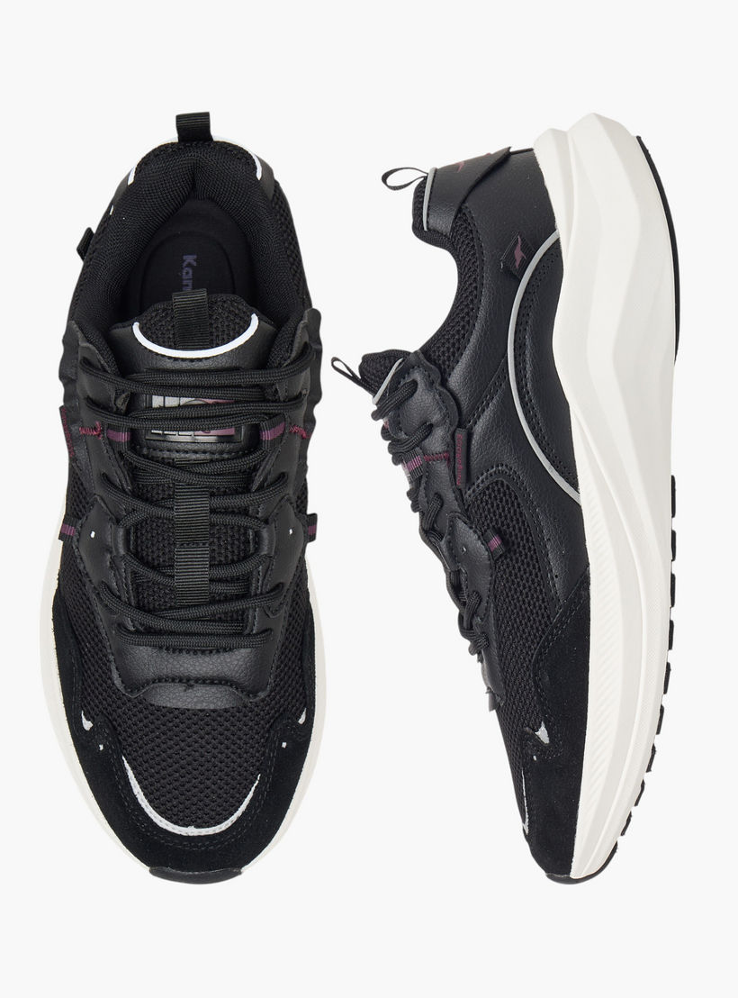 KangaROOS Women's Panelled Sports Shoes with Lace-Up Closure-women-shoes-sports-image-1
