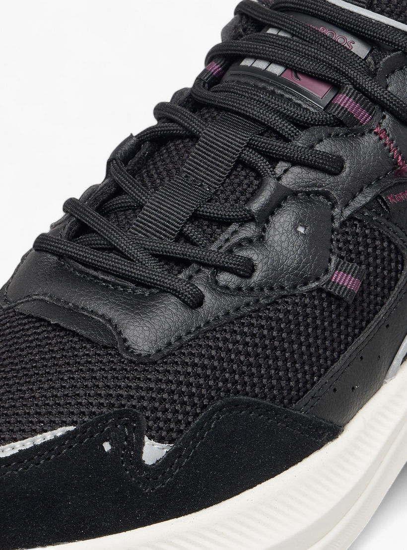 KangaROOS Women's Panelled Sports Shoes with Lace-Up Closure-women-shoes-sports-image-6