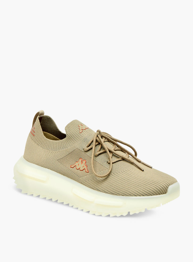 Kappa Men's Textured Lightweight Sports Shoes with Lace-Up Closure-sports-men-shoes-image-2