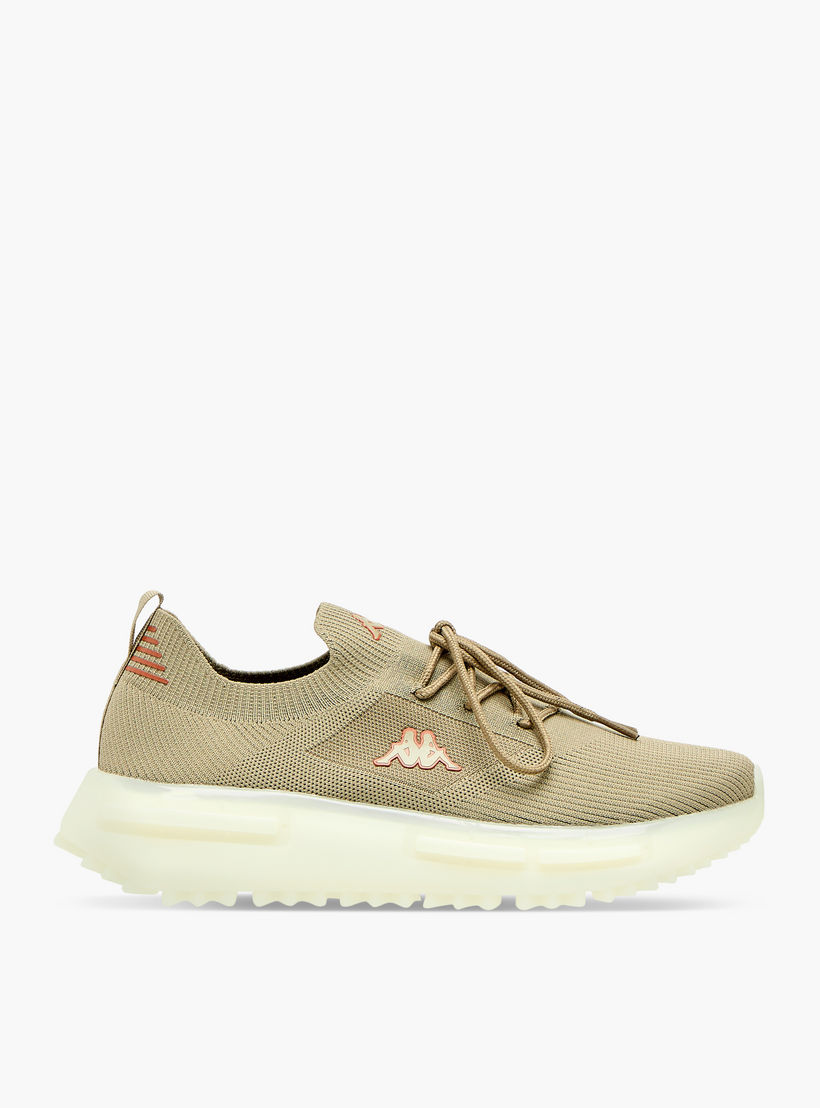 Kappa Men's Textured Lightweight Sports Shoes with Lace-Up Closure-sports-men-shoes-image-3