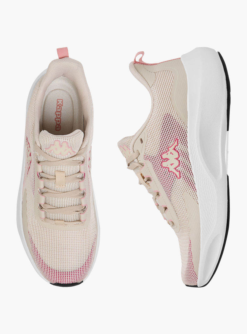 Kappa Women's Logo Detail Sports Shoes with Lace-Up Closure-women-shoes-sports-image-1