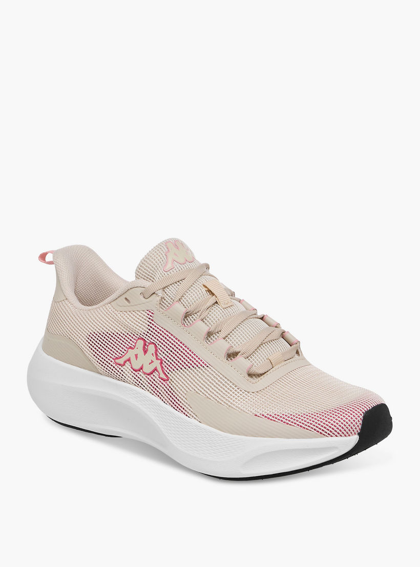 Kappa Women's Logo Detail Sports Shoes with Lace-Up Closure-women-shoes-sports-image-3