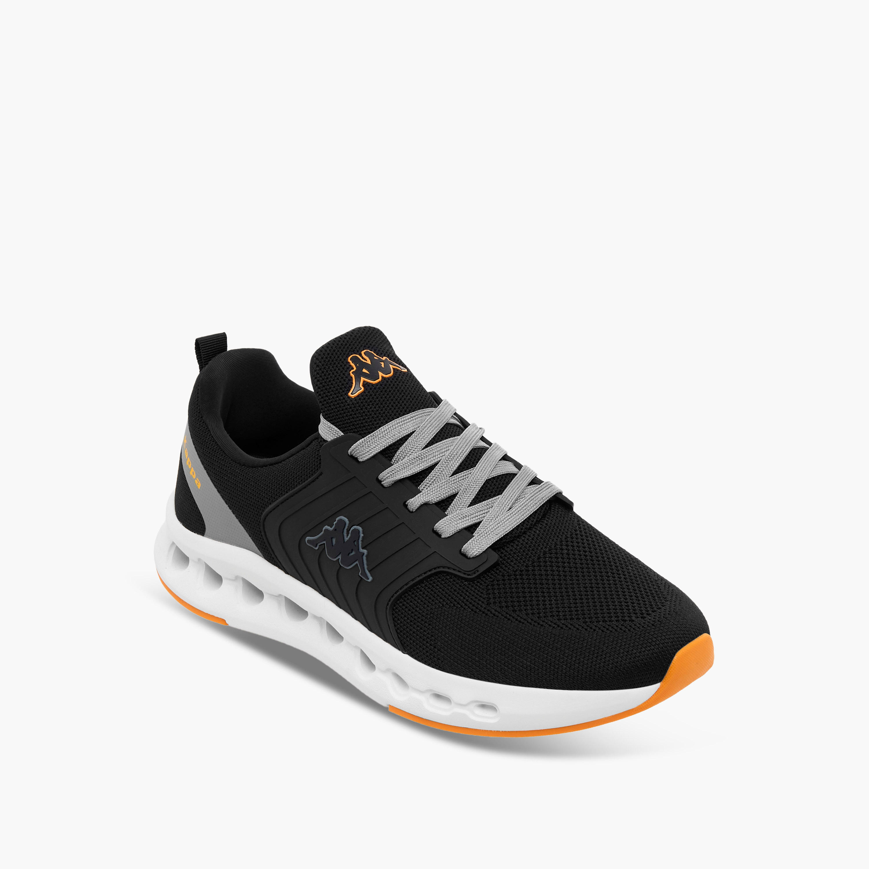 Kappa Men Logo Embossed Lace-Up Sports Shoes-men-shoes-sports-image-3
