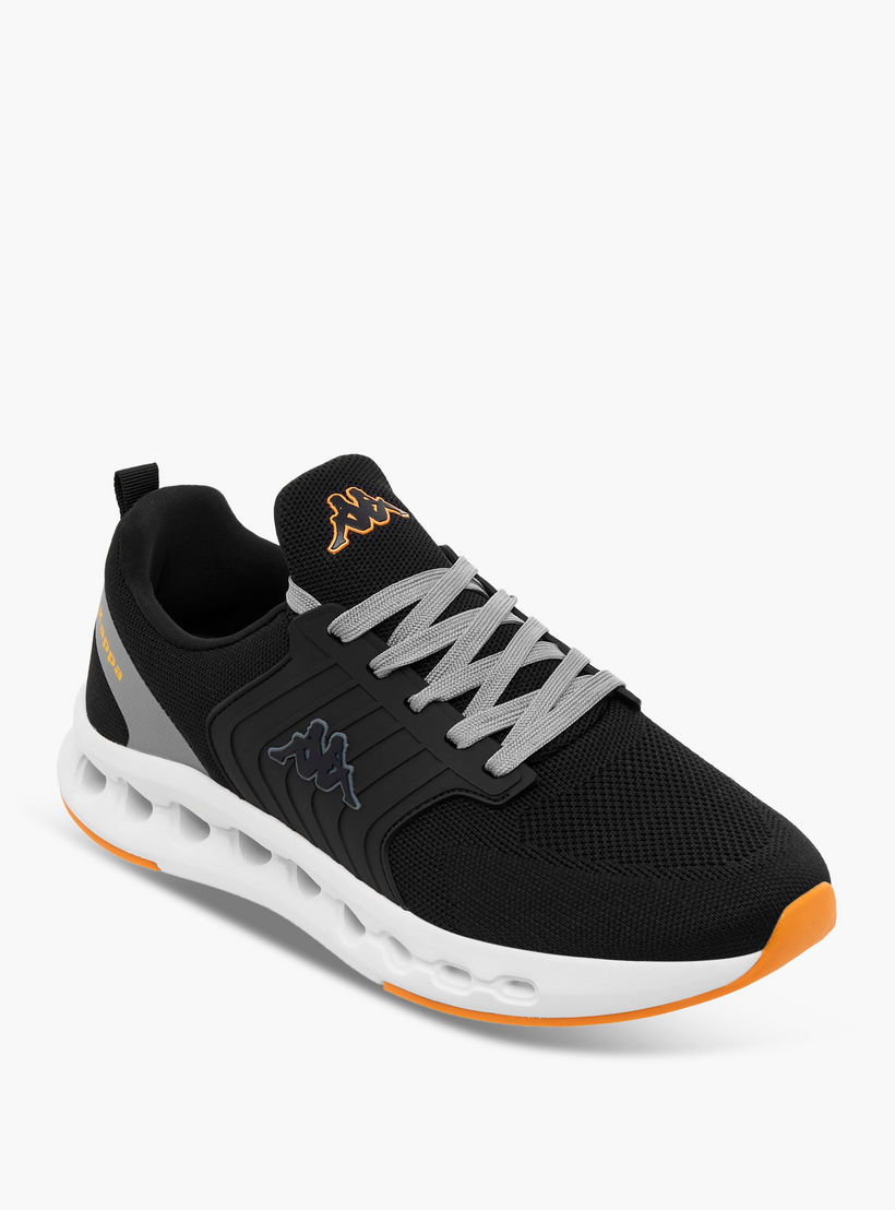 Kappa Men Logo Embossed Lace-Up Sports Shoes-men-shoes-sports-image-3