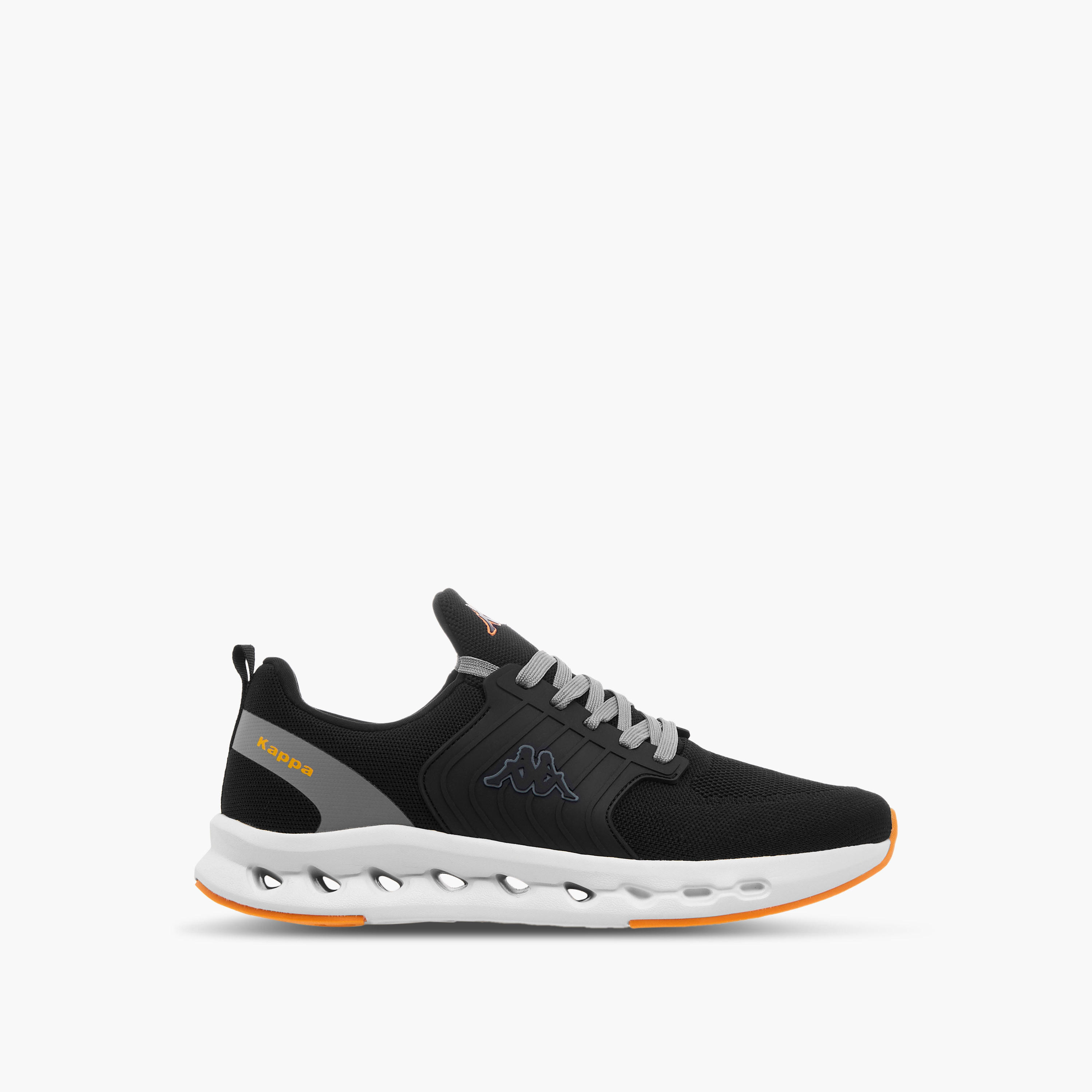 Kappa Men Logo Embossed Lace-Up Sports Shoes-men-shoes-sports-image-4