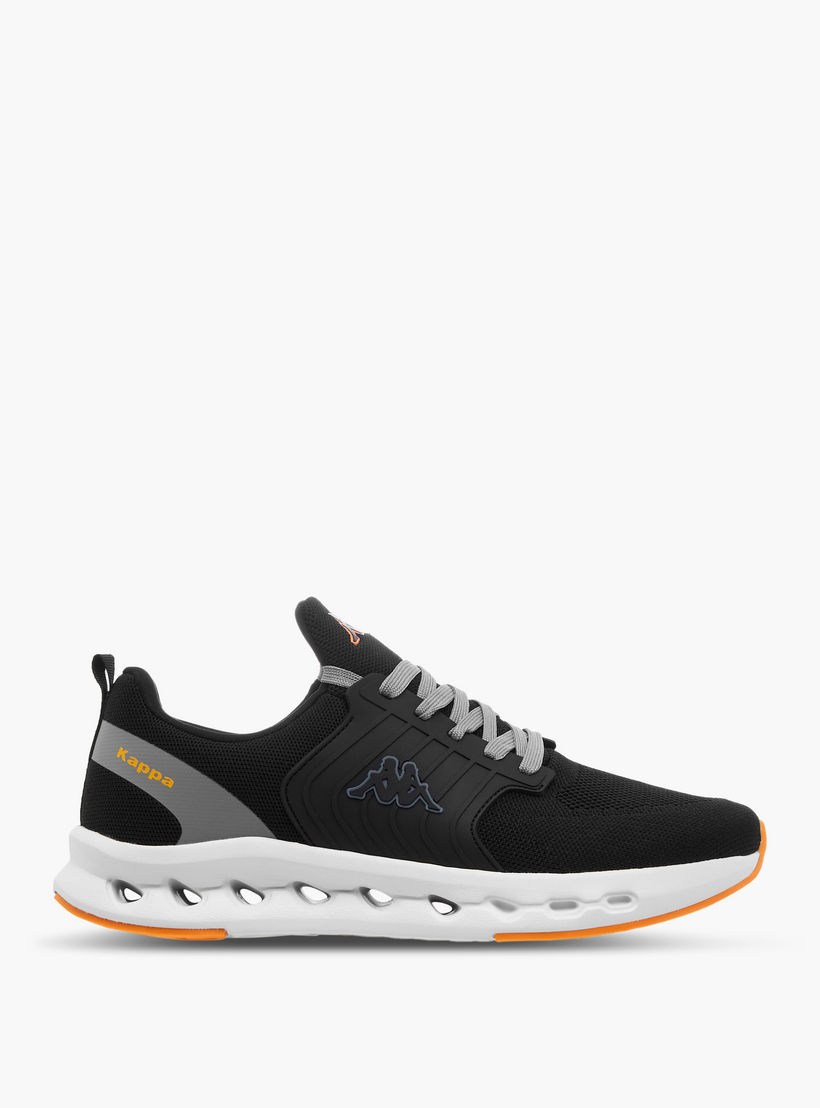 Kappa Men Logo Embossed Lace-Up Sports Shoes-men-shoes-sports-image-4