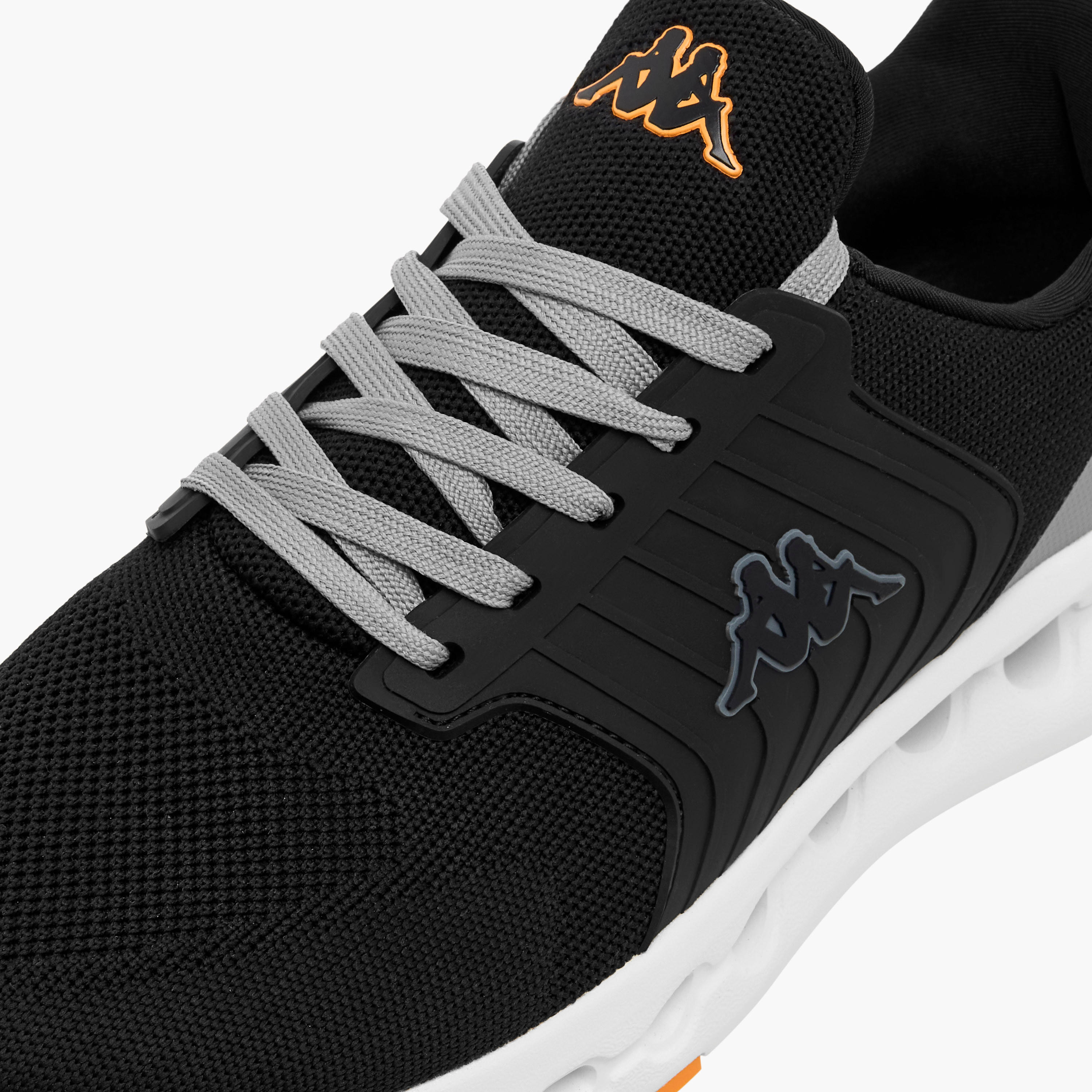 Kappa Men Logo Embossed Lace-Up Sports Shoes-men-shoes-sports-image-5